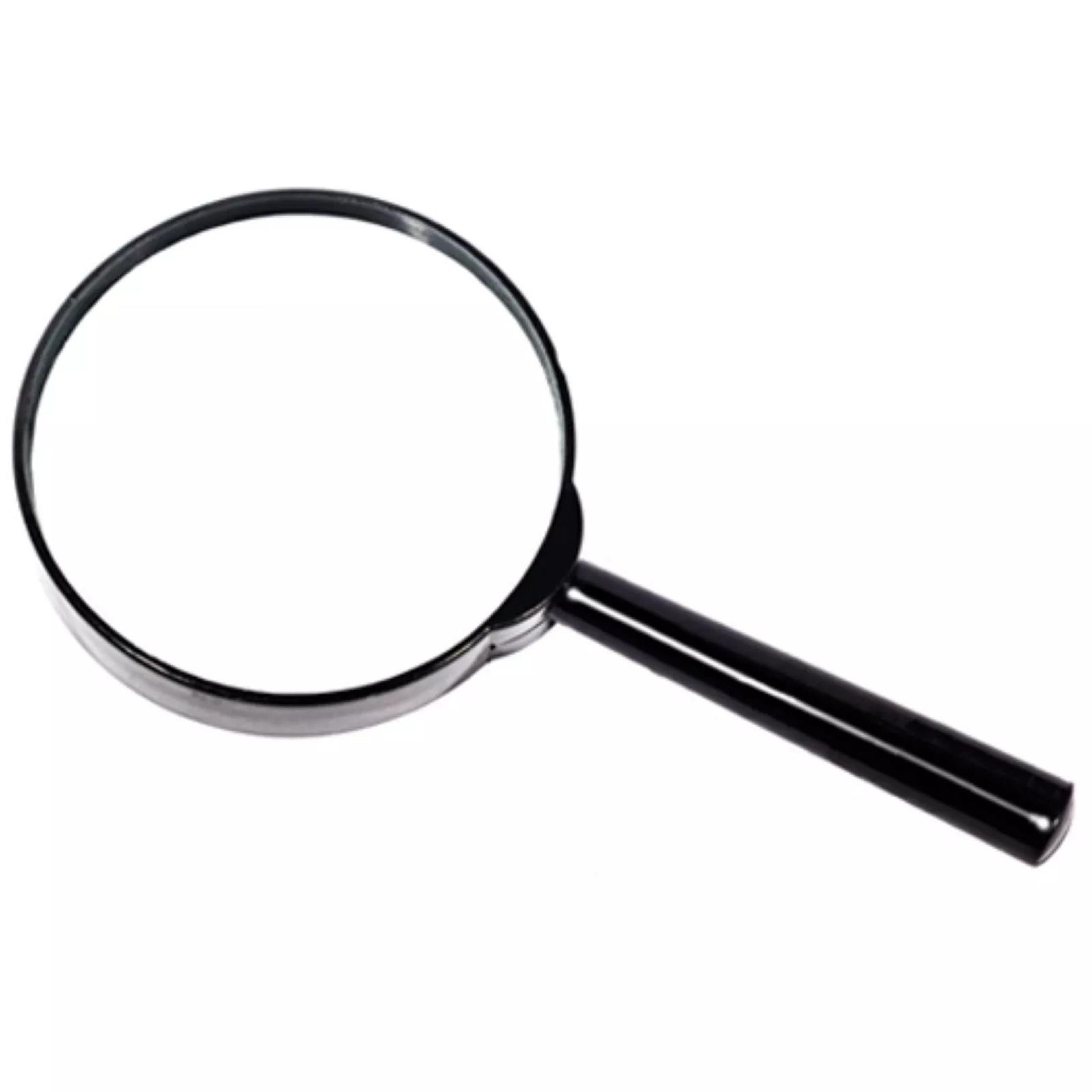 premium 3x magnifier, 4" inch real glass handheld magnifying glass for seniors & hobbyists