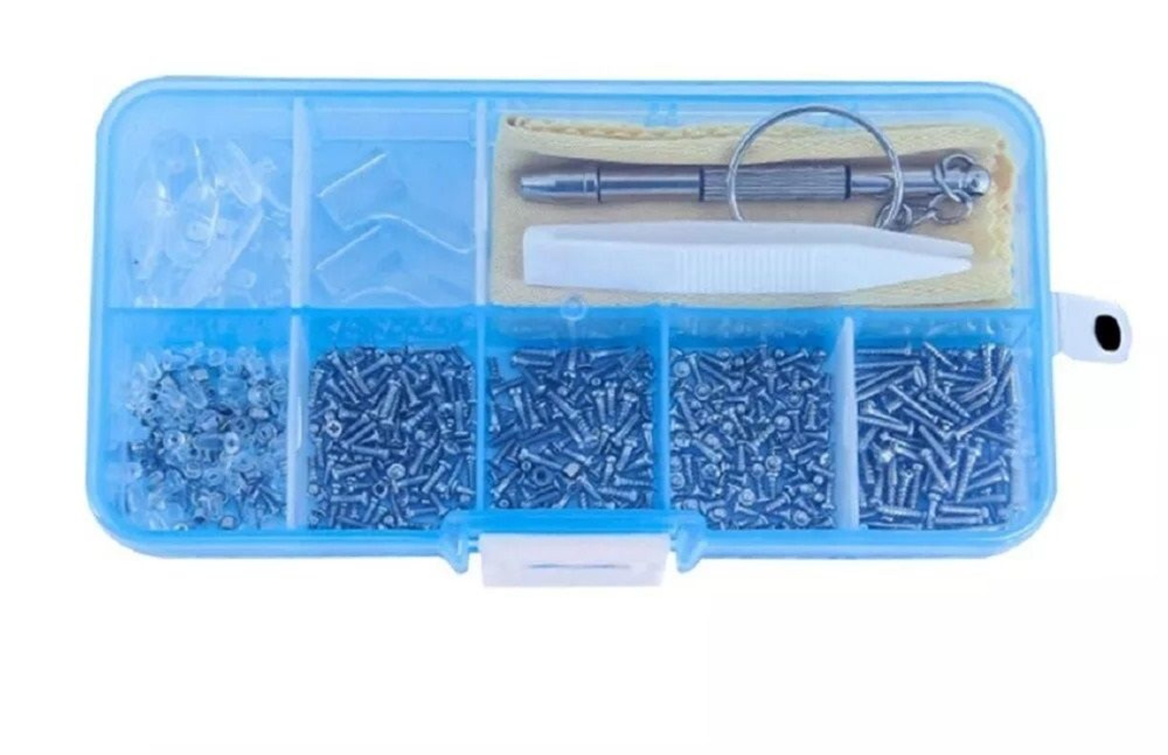 eyeglass repair kit, optical screwdriver, nose pads & screws set for glasses & sunglasses
