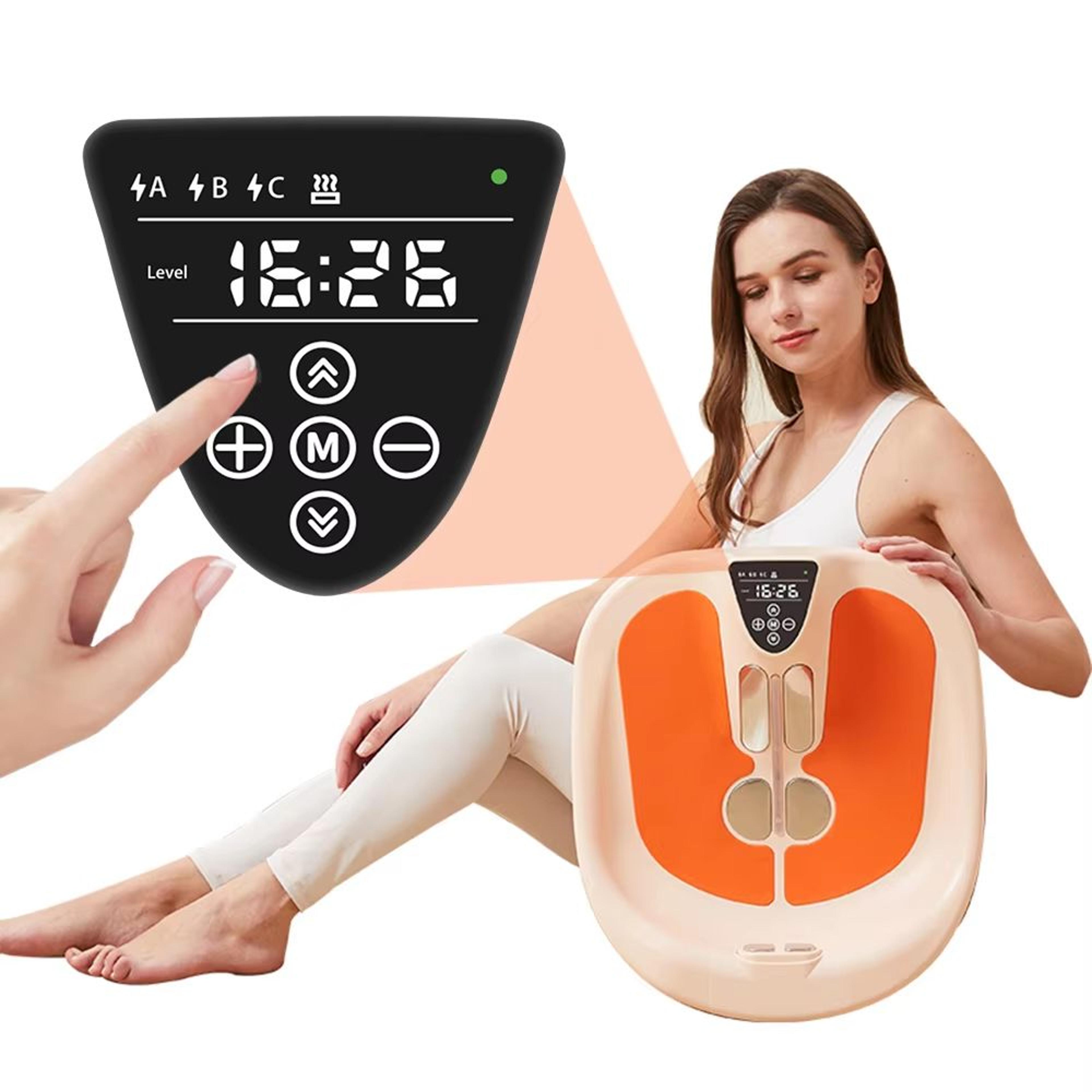 electric ems pelvic floor exercise chair for women, muscle repair & butt lifting machine after childbirth, kegel trainer