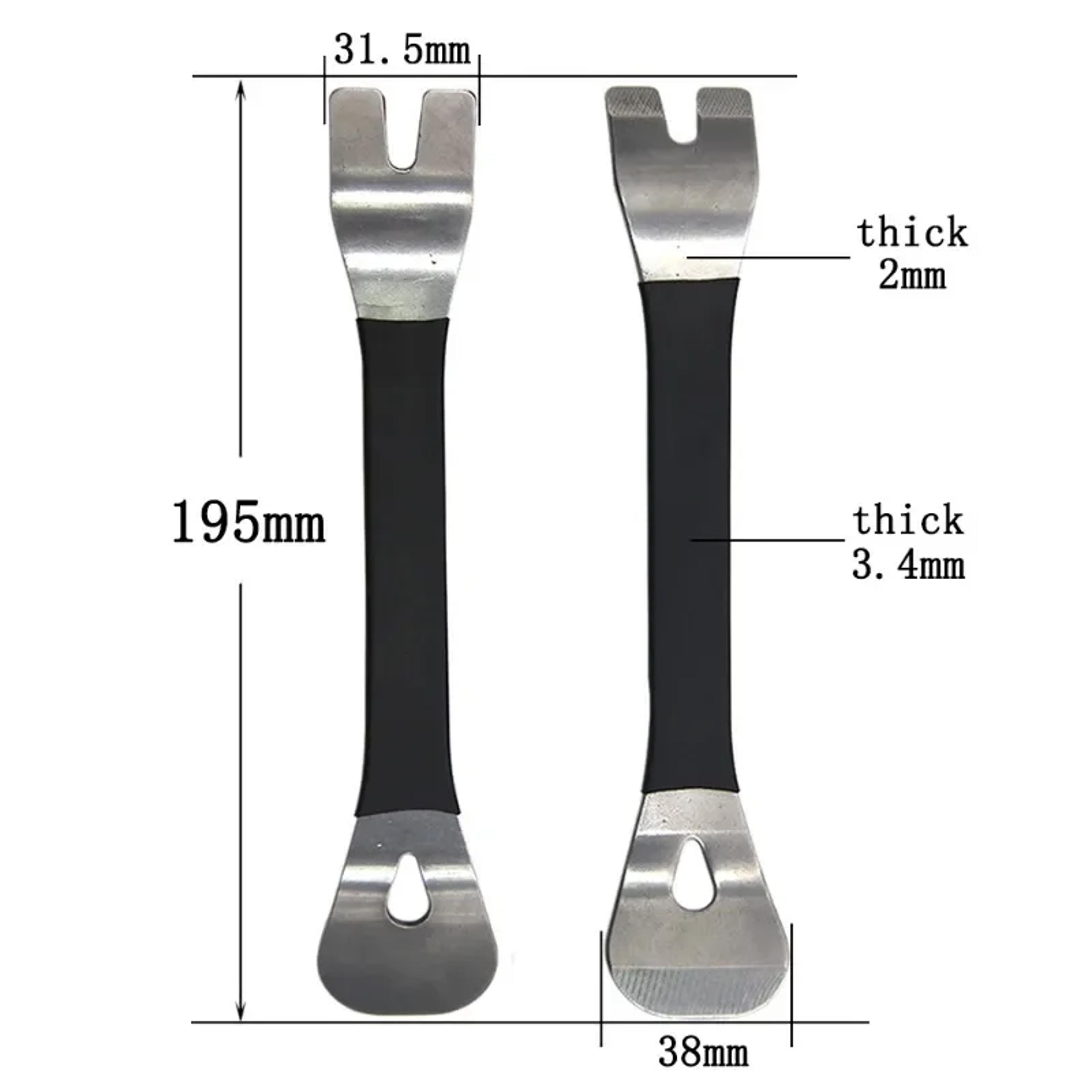 Precision Stainless Steel Car Trim Removal Pry Tool For Door Panels Dashboard  Navigation Console 2
