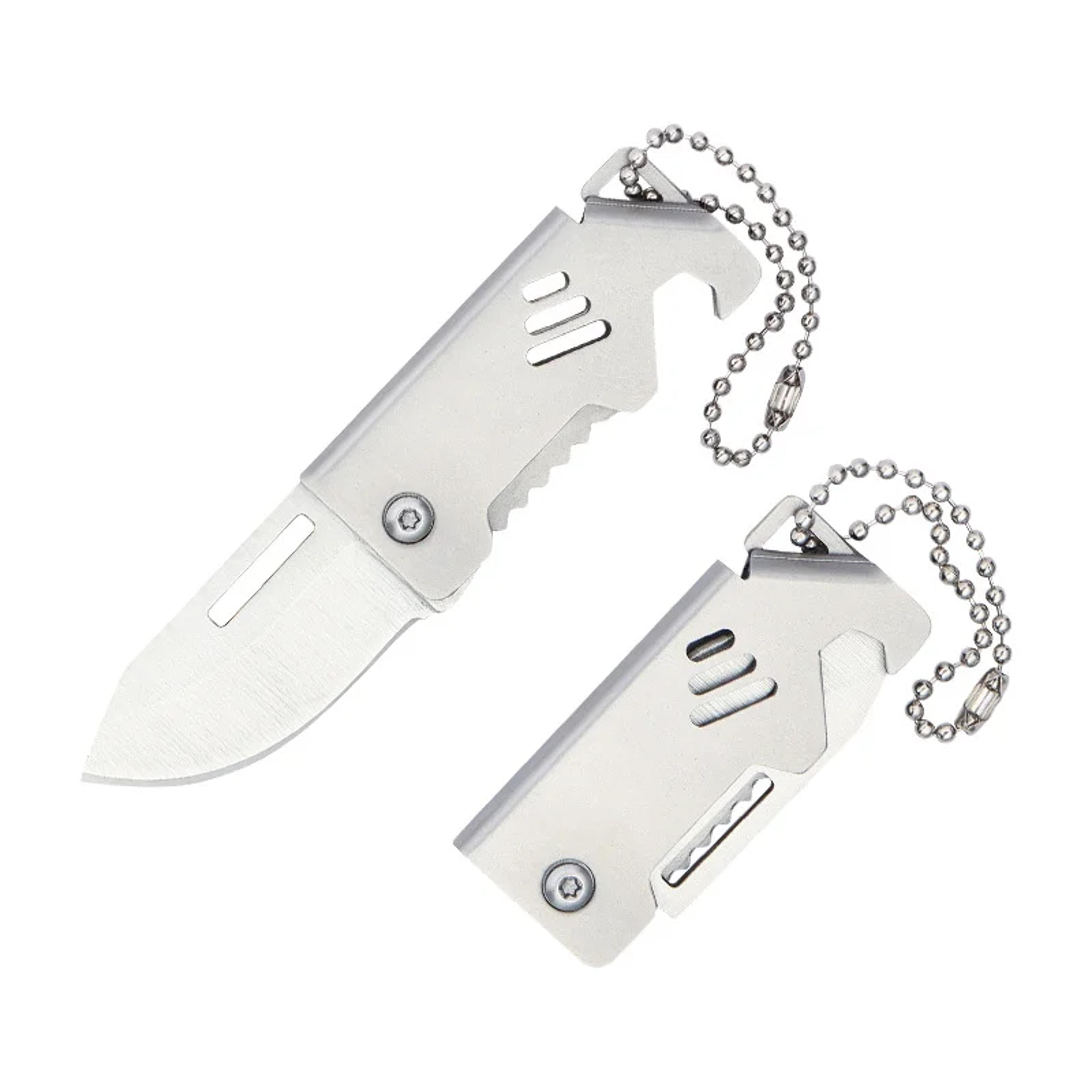 TrailGuard Mini Folding Pocket Knife Keychain Portable EDC Pocket Knife For Camping  Everyday Carry 2