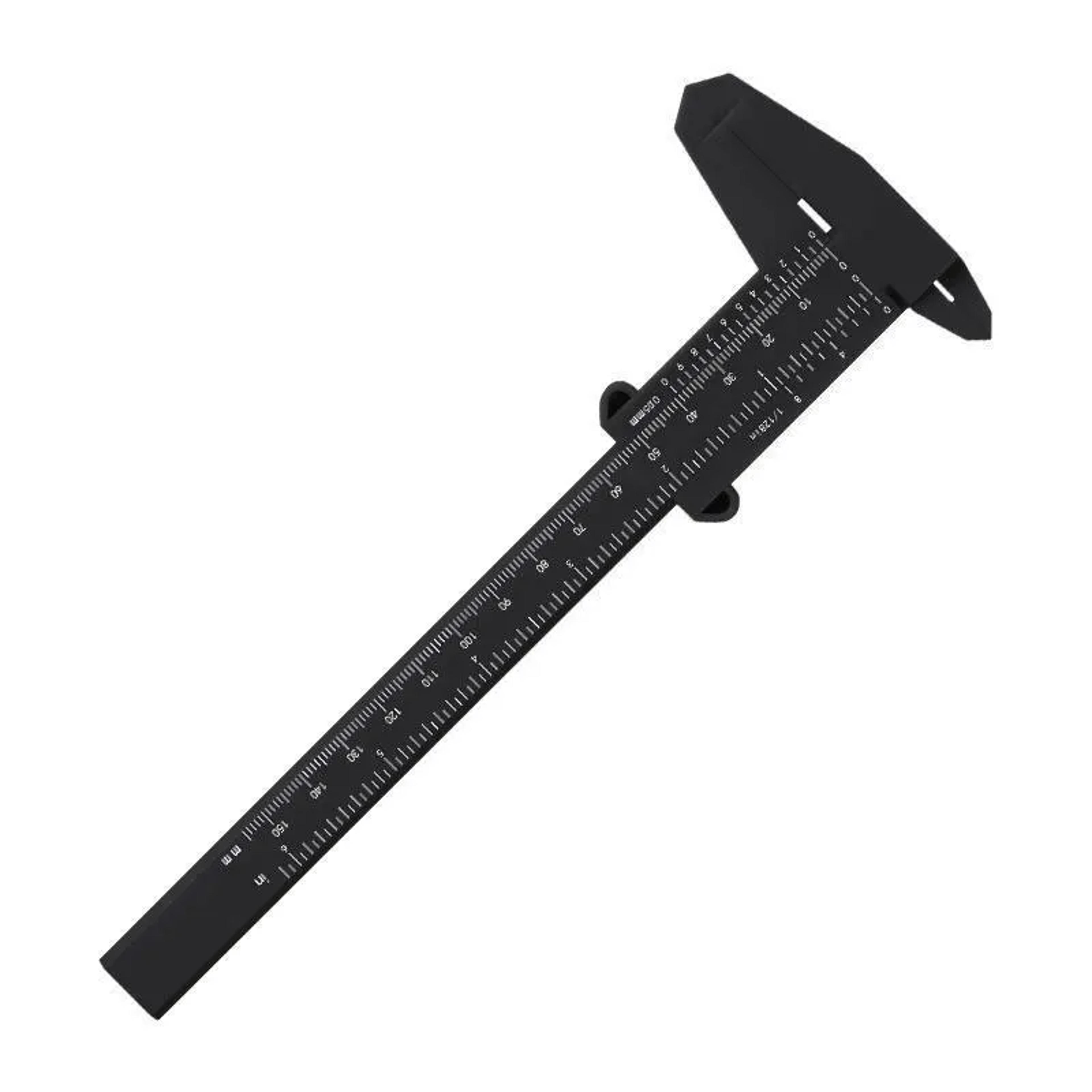 vernier caliper, plastic caliper, plastic vernier caliper, student caliper, experimental measurement tool specifications