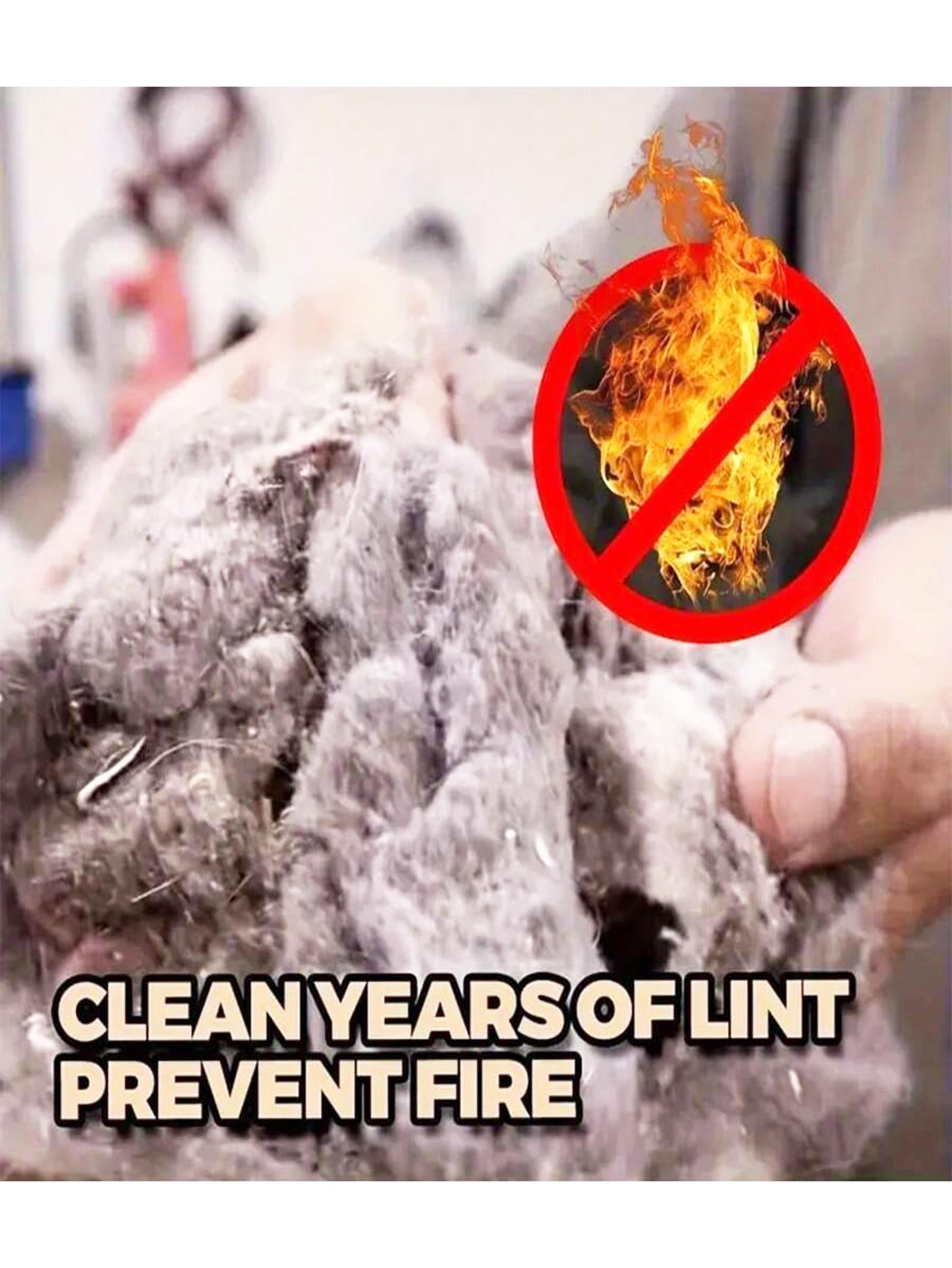 Dryer Vent Cleaning Brush Long Flexible Lint Remover For Washer  Dryer Vents 2
