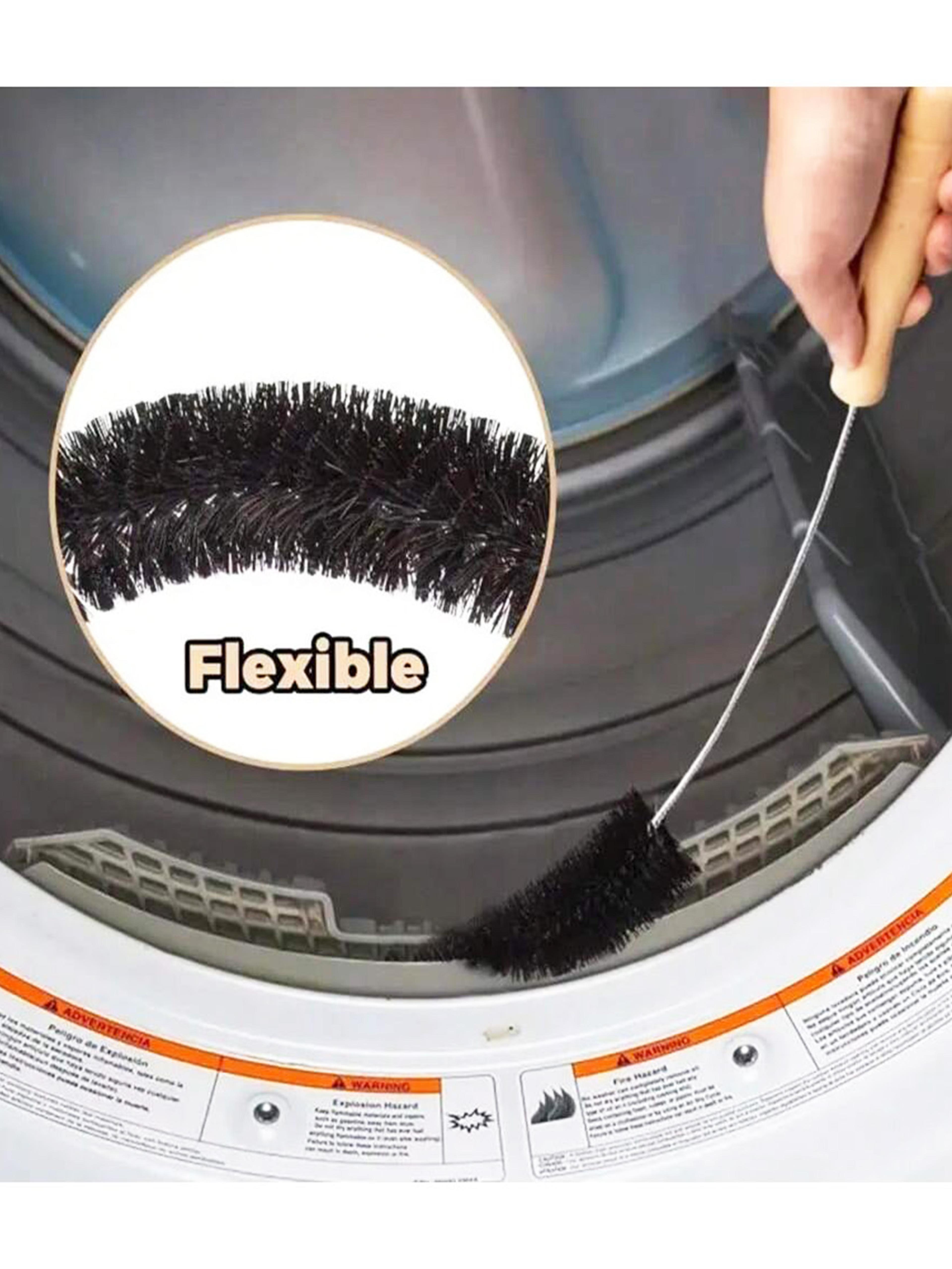 Dryer Vent Cleaning Brush Long Flexible Lint Remover For Washer  Dryer Vents 3