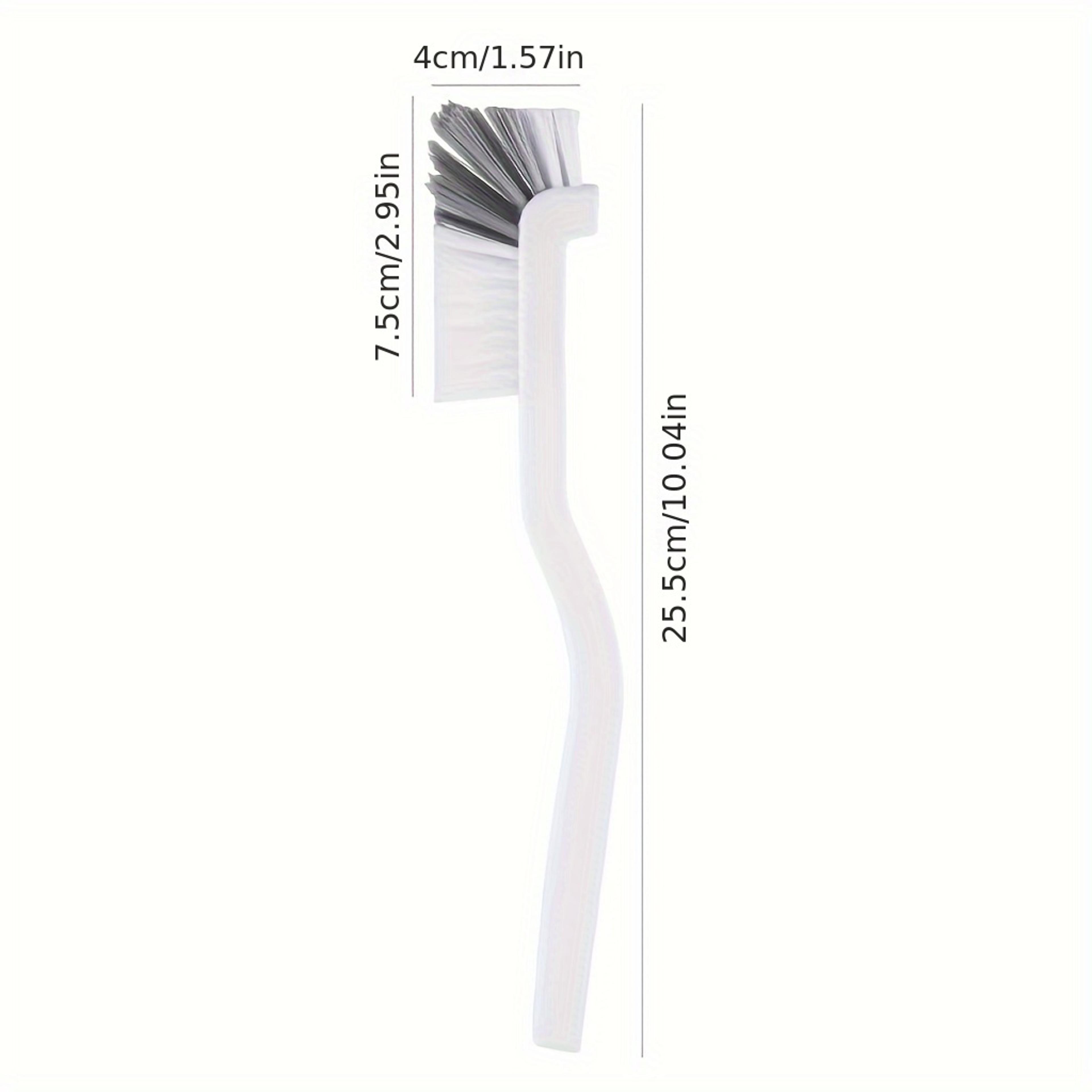 Long Handle Kitchen Cleaning Brush Stiff Bristle Scrub  Crevice Cleaning Tool 3