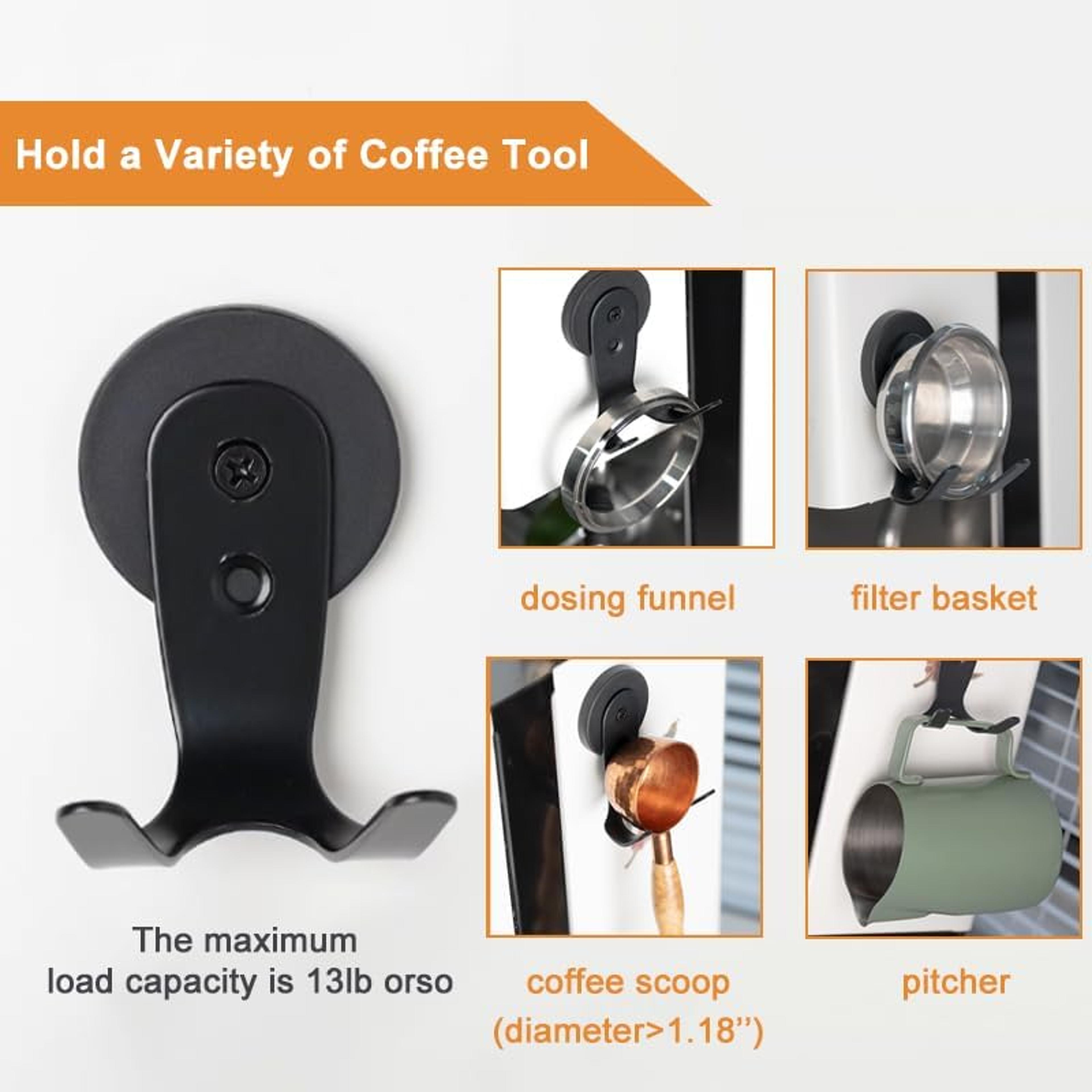 Barista Magnetic Portafilter Holder Rack For Breville  Ninja Espresso Machines 6