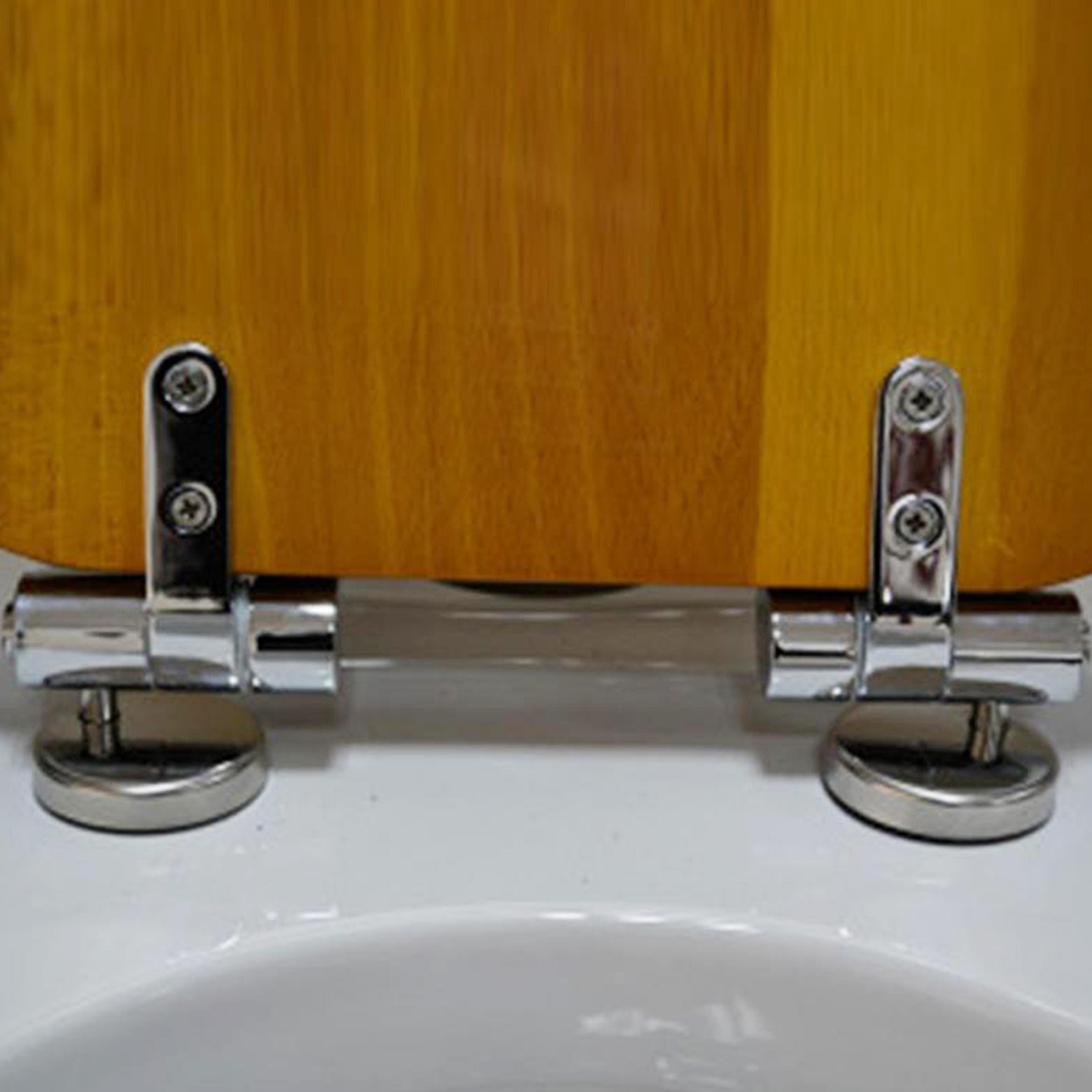 premium zinc alloy toilet seat hinge replacement kit for secure toilet lid repair