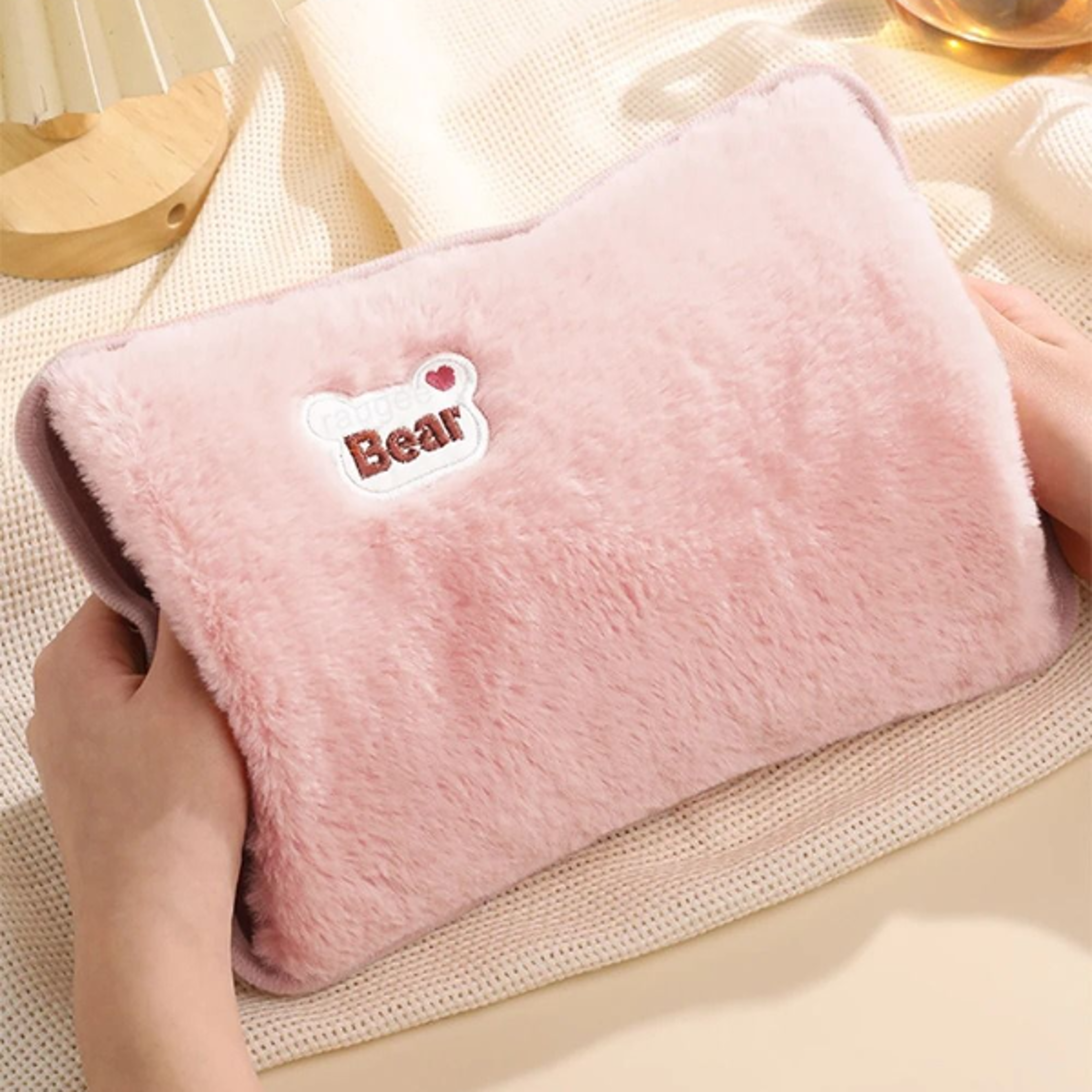 hand warmer electric hot water bag soft hand, heater fast heating warm, winter rechargeable bag hands warmer