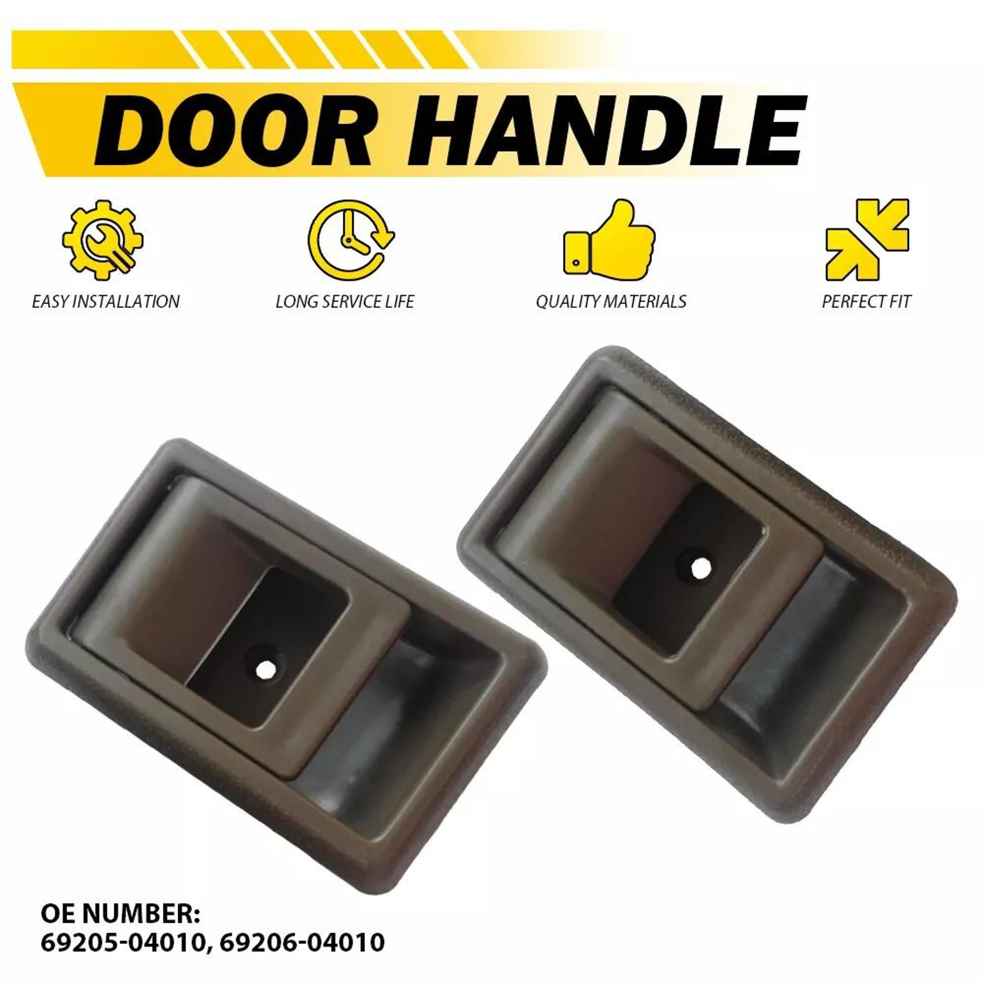 Tacoma Brown Door Handle Inner Indoor Left Right Easy Installation Durable Material 10