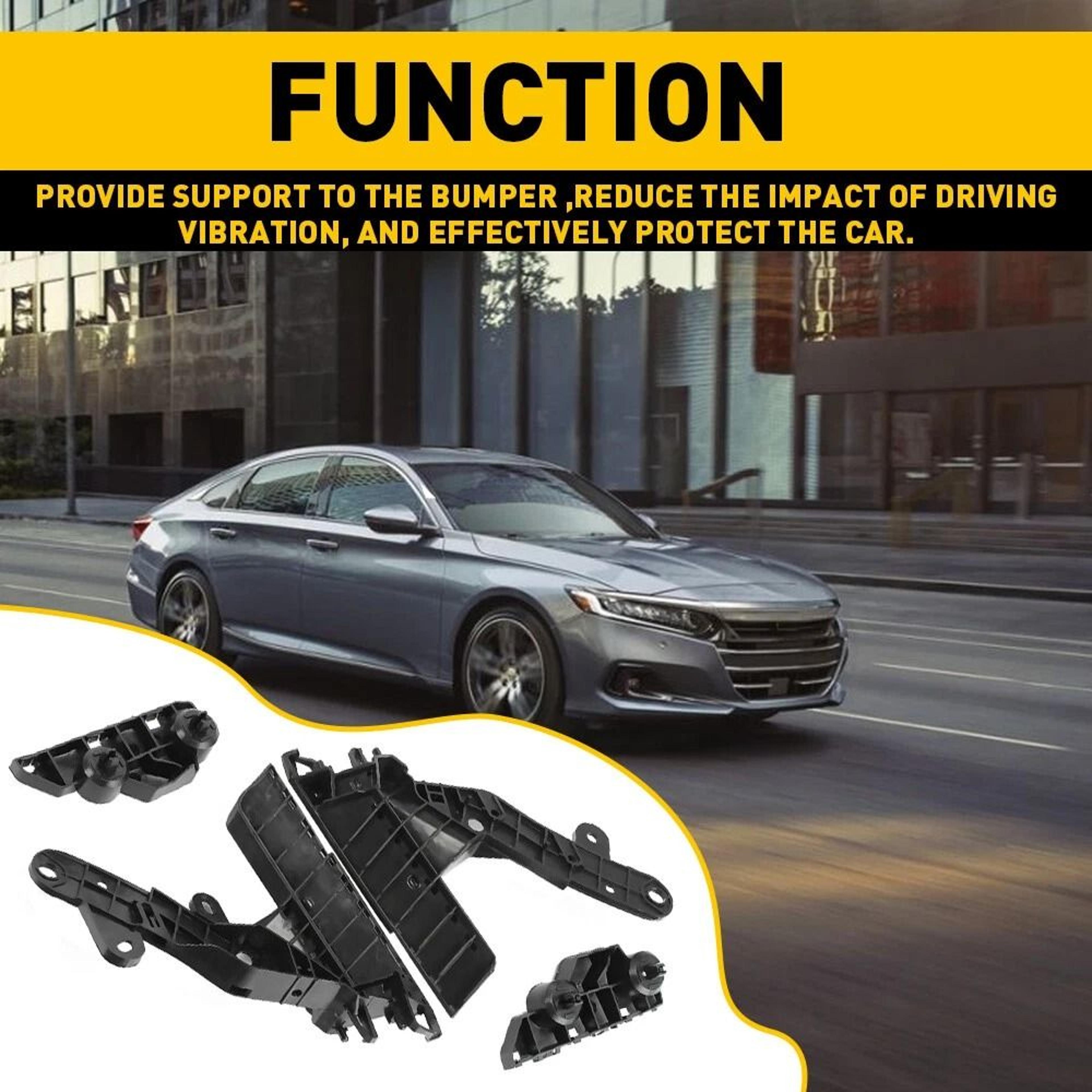 Replacement Bumper Bracket Set Front Left  Right Side Durable And WearResistant No Modification Req 5