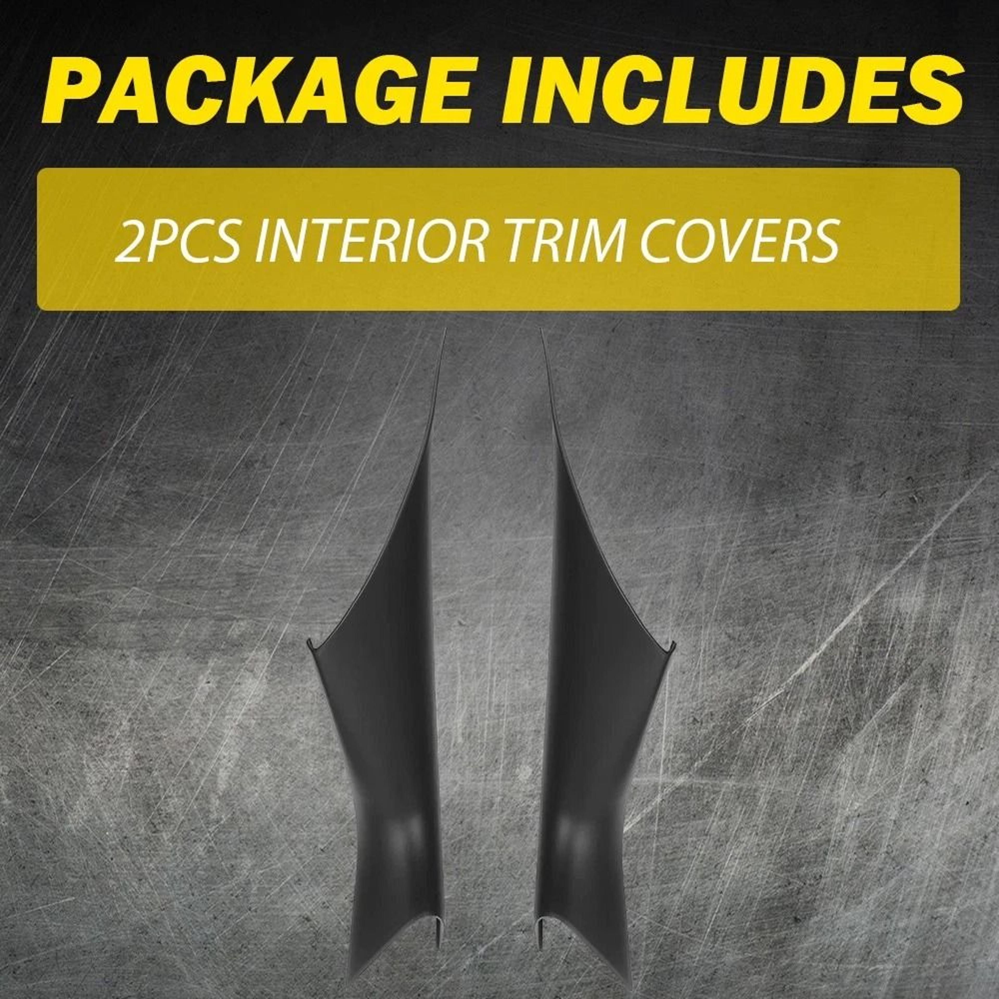 Interior Door Handle Pull Trim Cover Perfect Fitment Simple Installation For Vehicle Durability 2