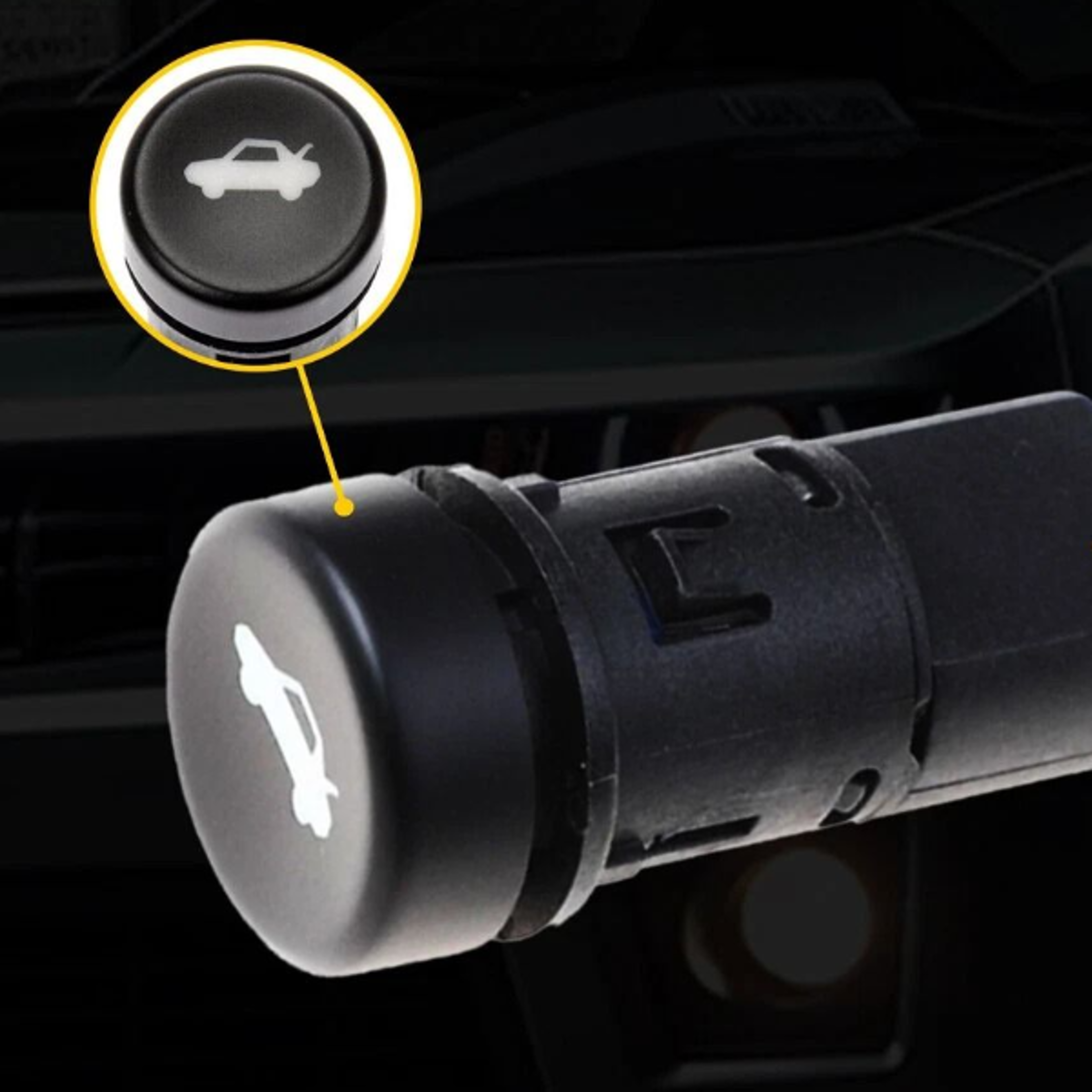 rear trunk release lock button switch, direct replacement, superior durability, easy installation