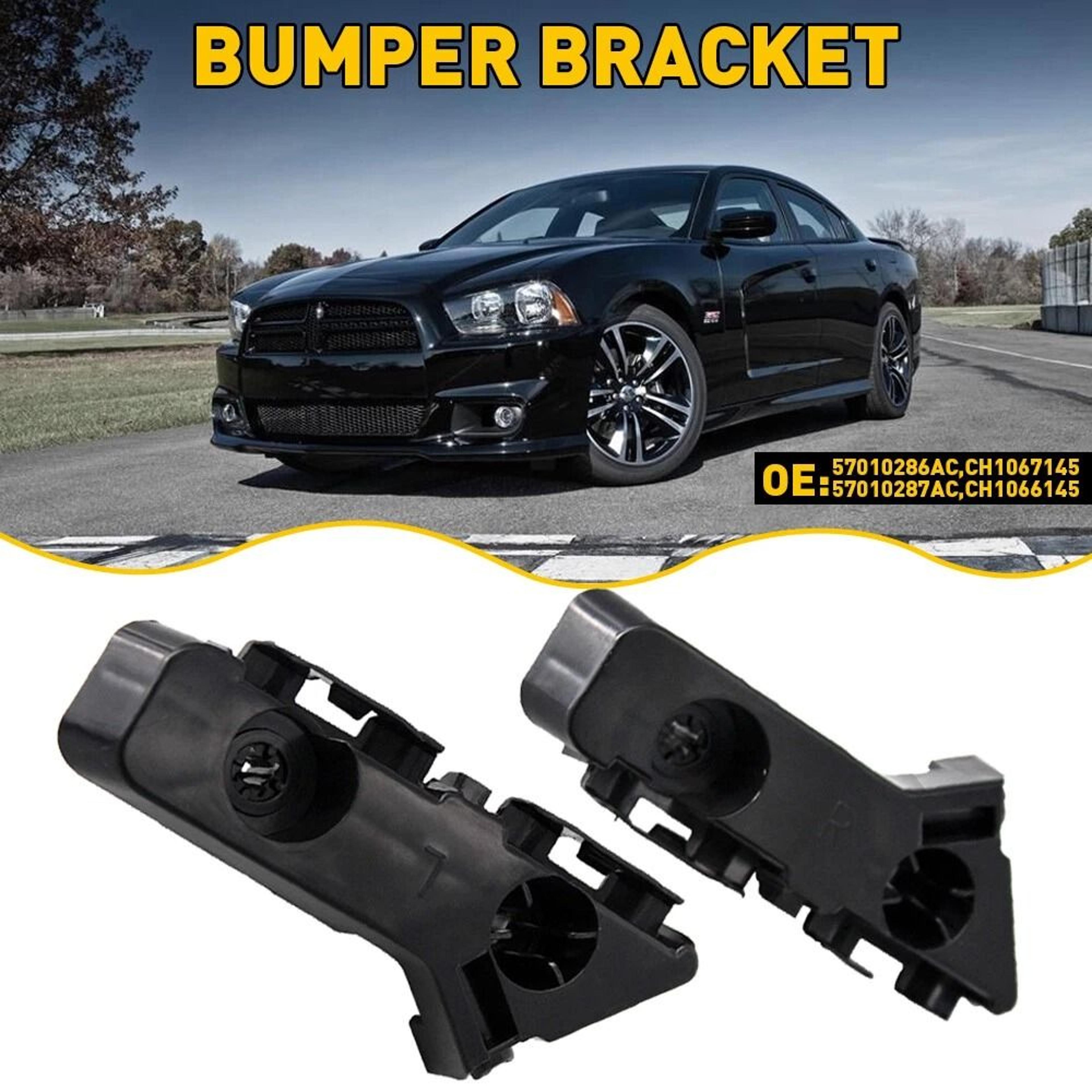 Front Bumper Support Brackets Left  Right Side CorrosionResistant Durable For Car Repair 1