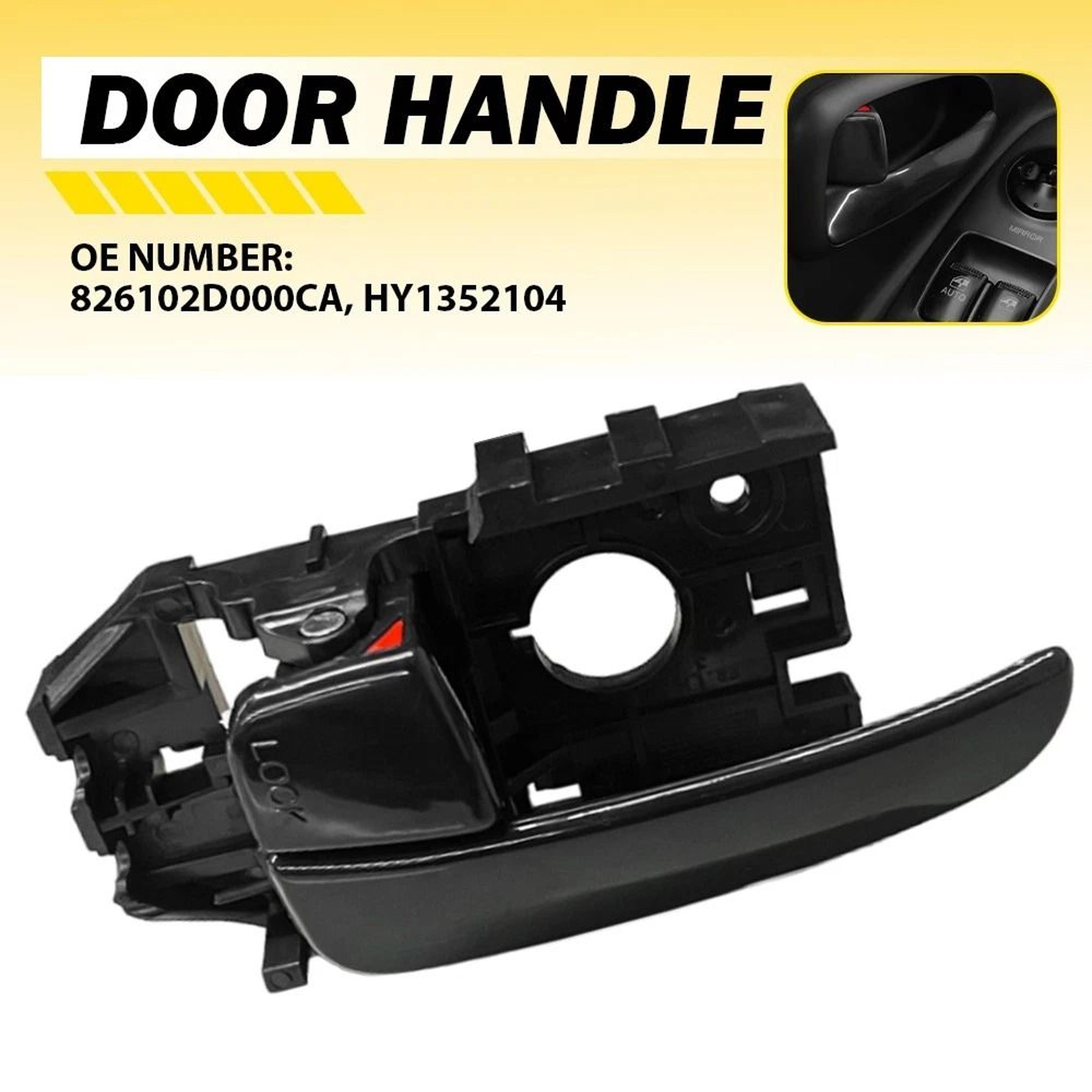 Driver Side Front Left Door Handle Interior Inside Handle Durable Material For Vehicle Simple Insta 1