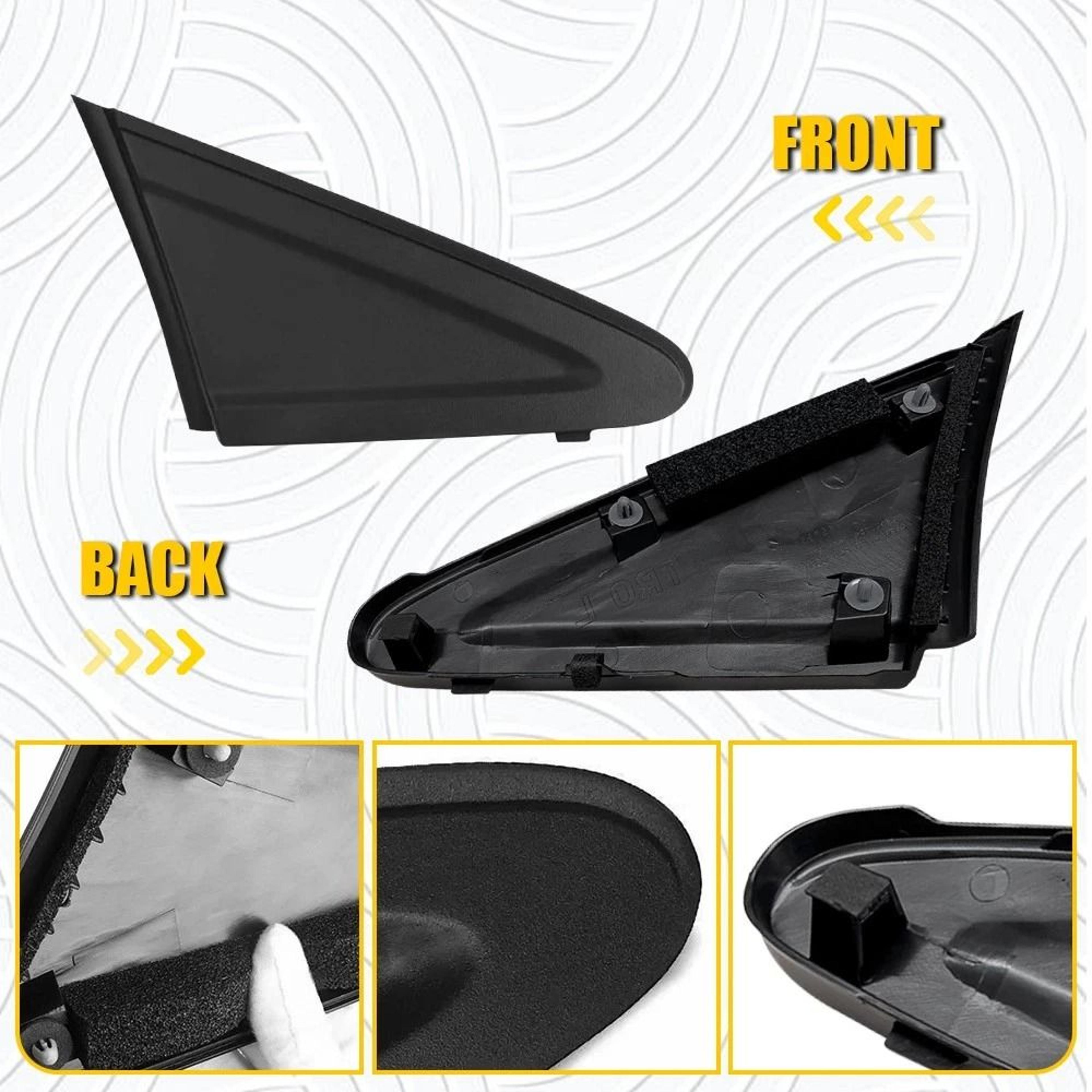 Durable Right Side Fender Pillar Trim Mirror Corner Molding For Vehicle HighQuality Automotive Part 3