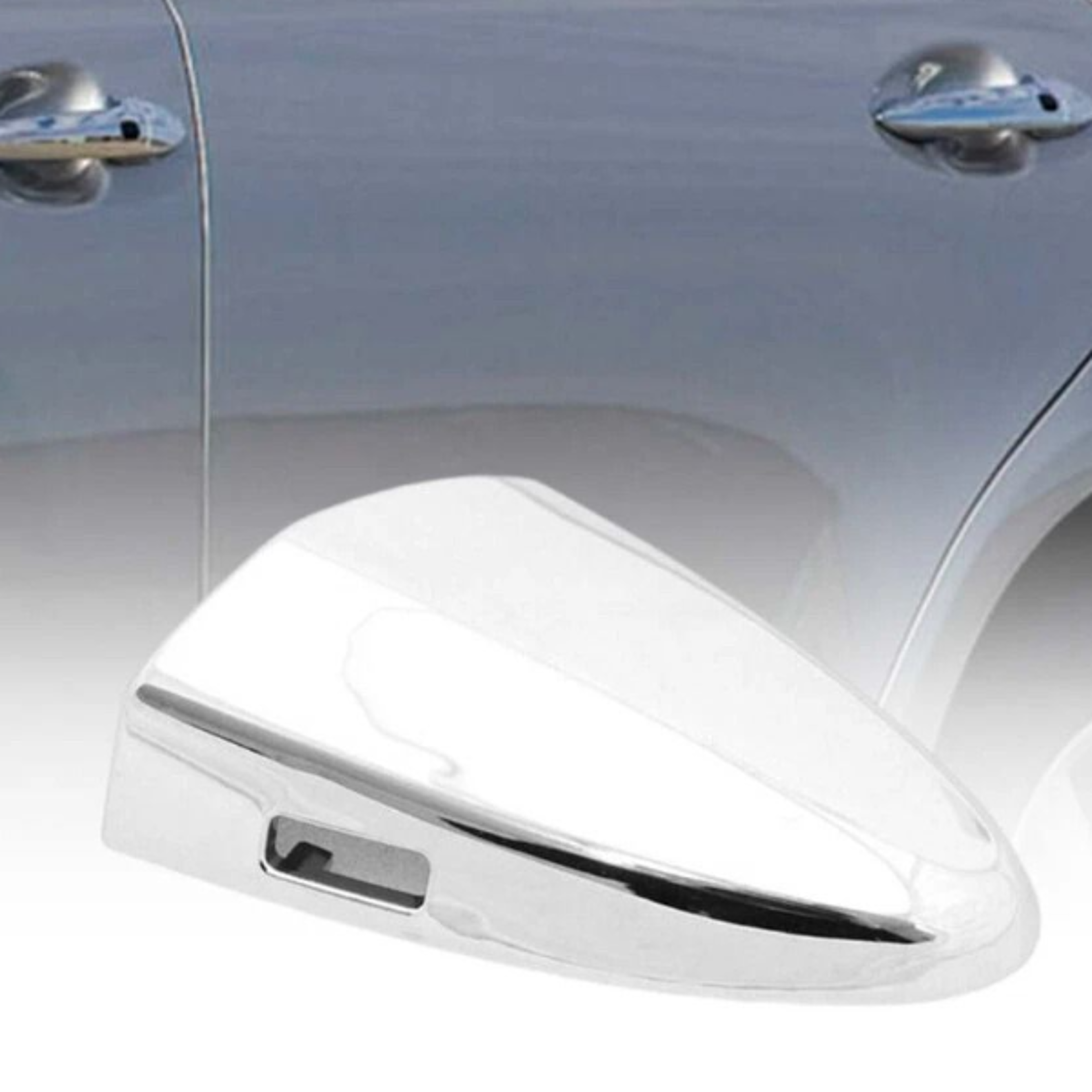 new driver side door handle cover, durable chrome-plated plastic, prevents scratches & abrasion, direct oe replacement