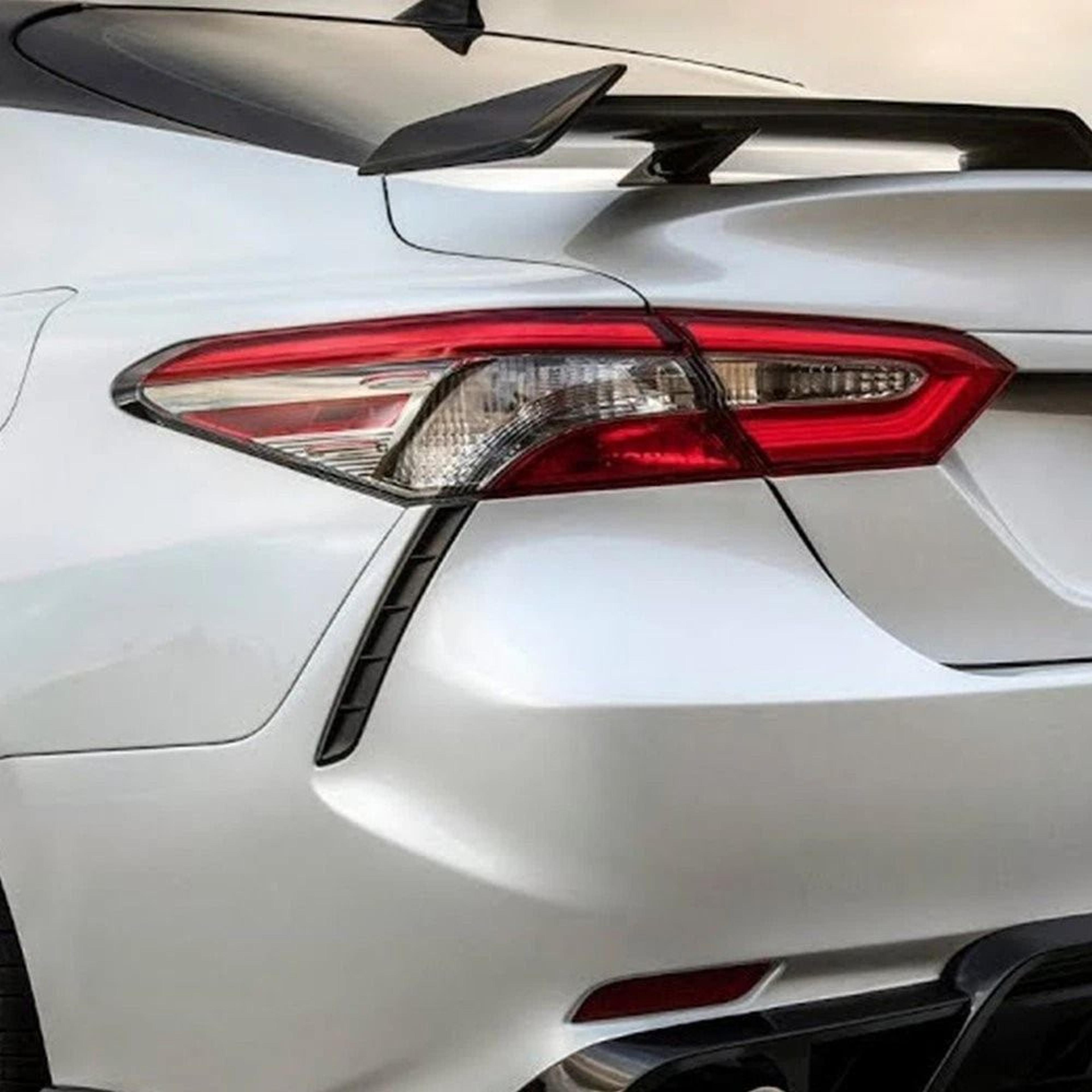 high-quality rear bumper extension trim, left & right side replacement, durable, wear-resistant, easy installation