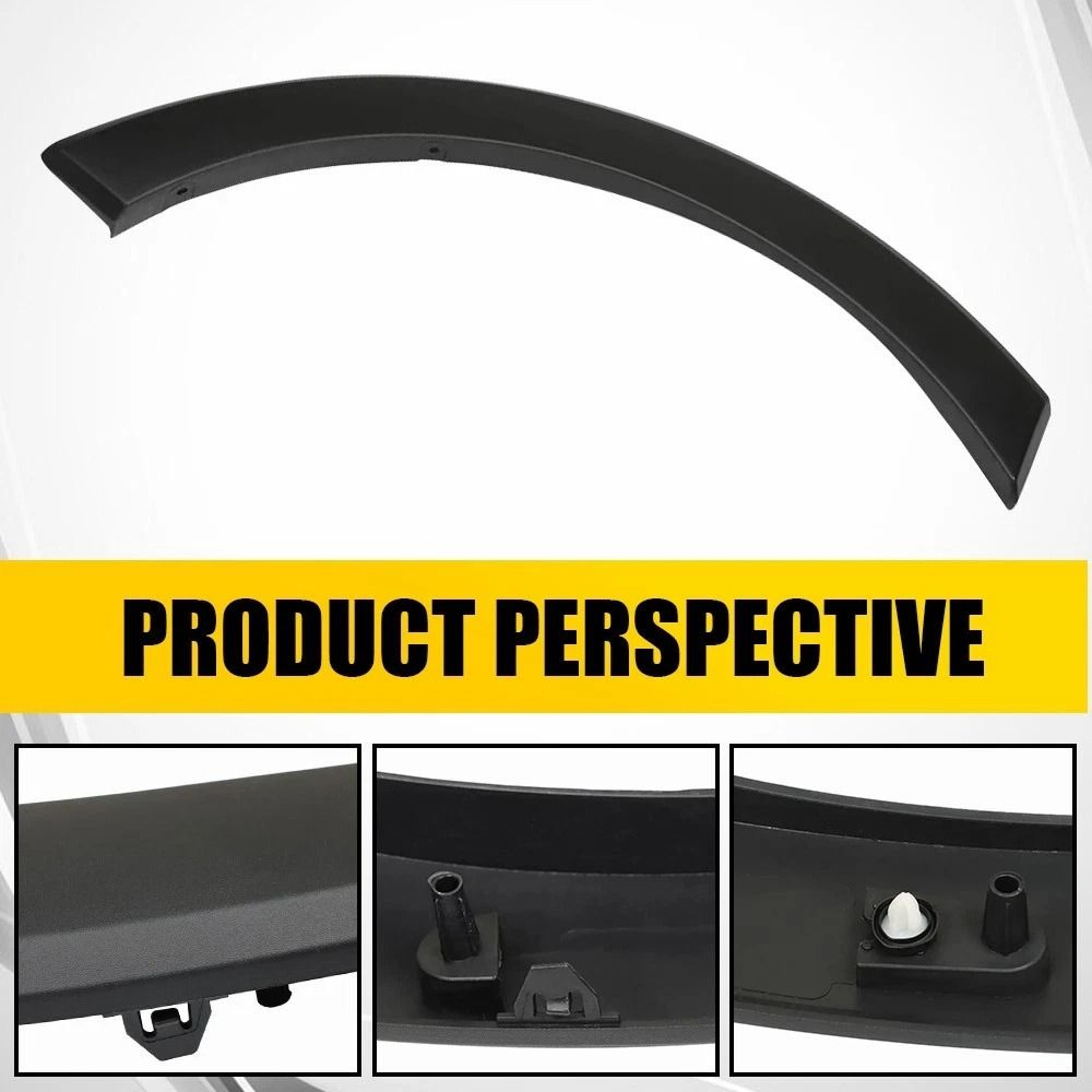 Premium Left Right Side Door Fender Molding Trim Perfect Fit For Your Vehicle 7