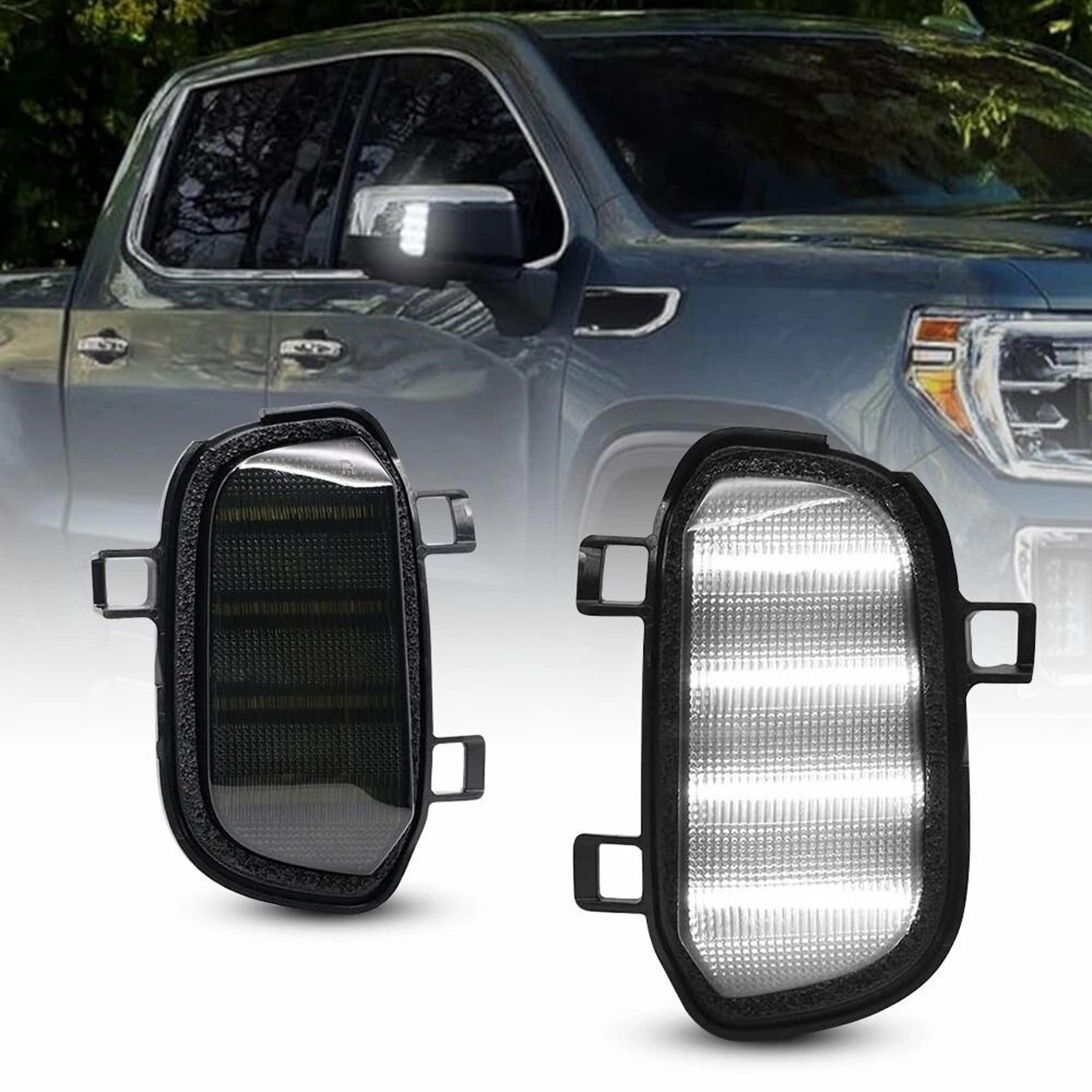 durable side mirror signal light, high brightness led, direct replacement, enhanced visibility, easy to install for cars