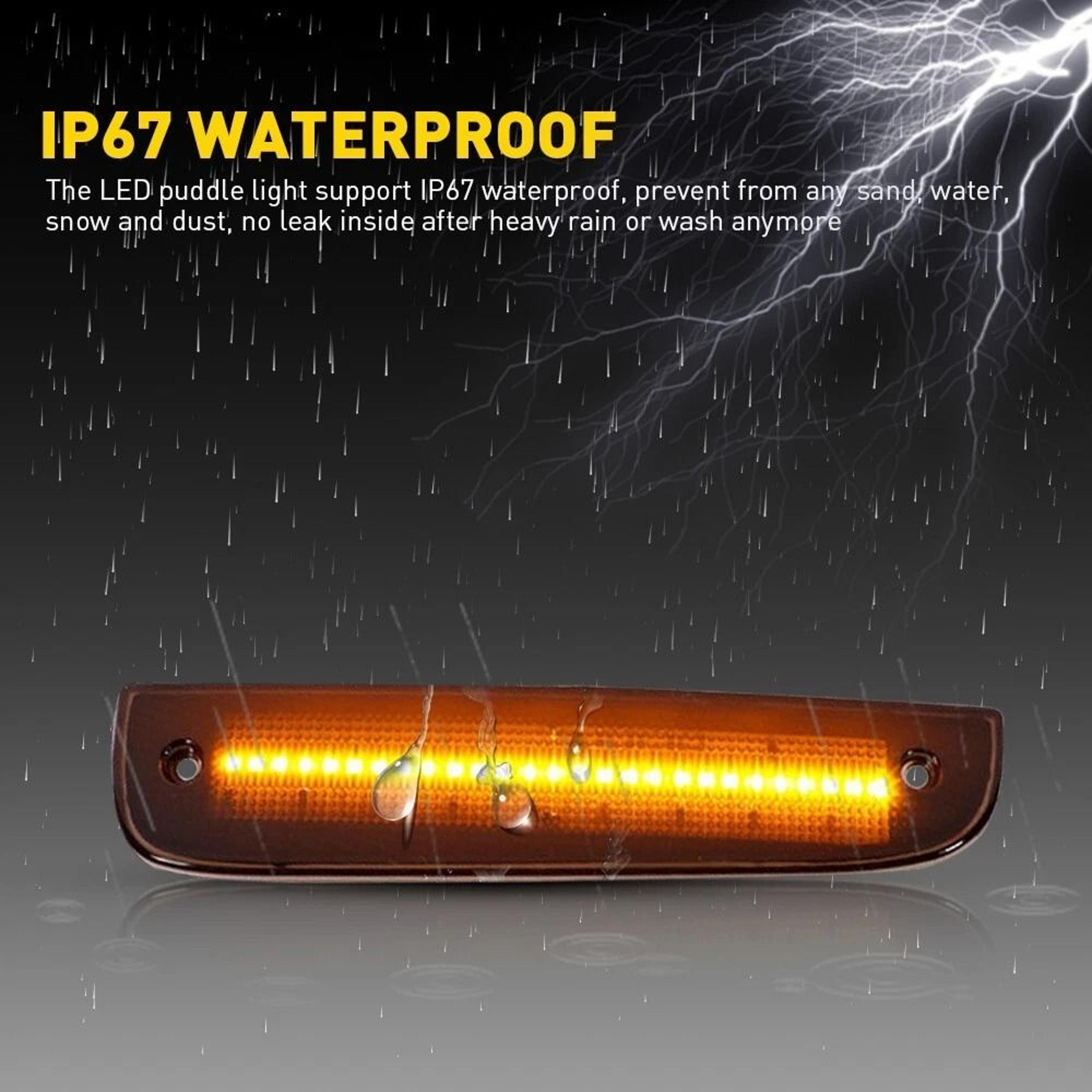 LED Side Marker Lights Waterproof High Brightness Front Corner Parking Lights Energy Saving 5