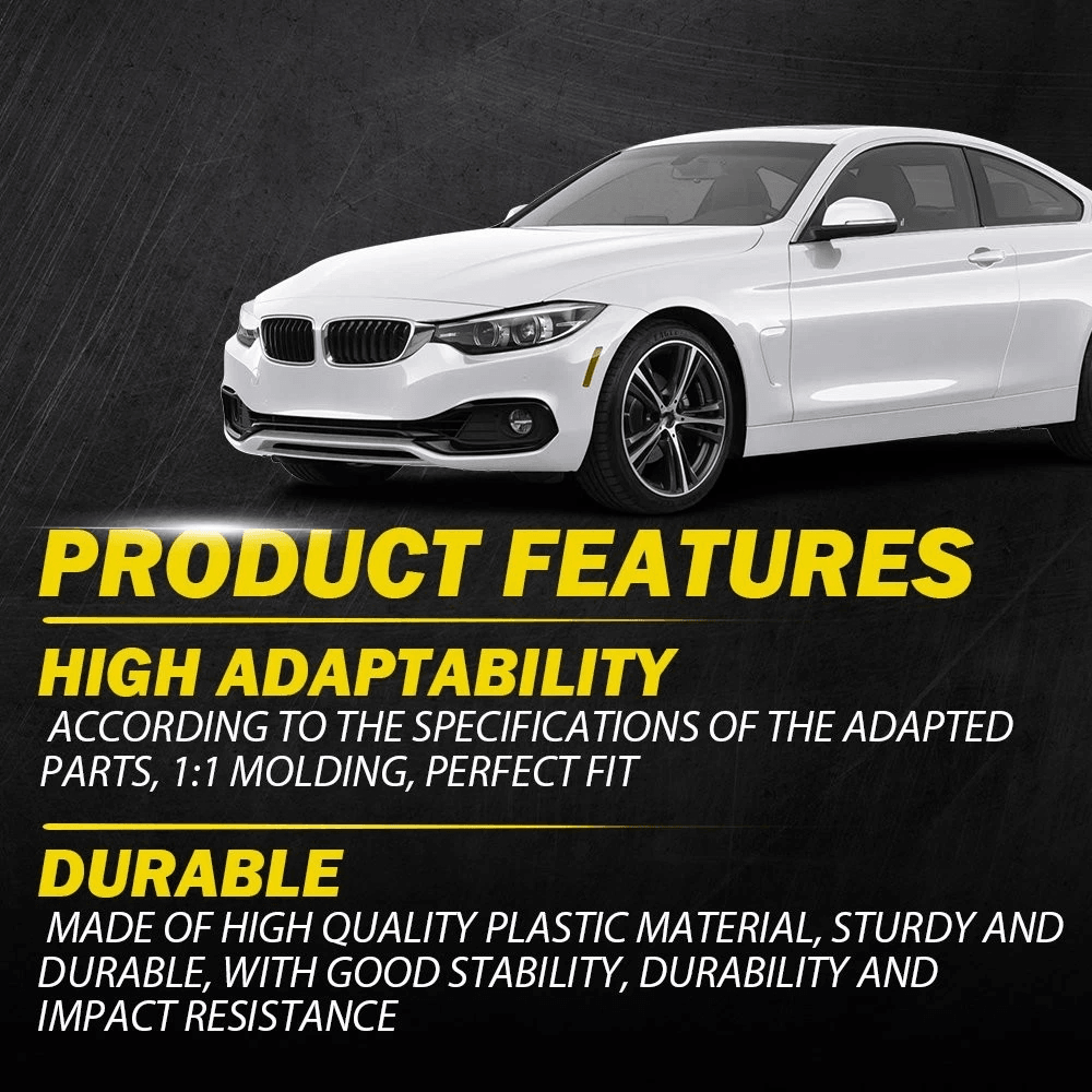 Carbon Fiber Door Handle Trim HighQuality TapeFree Installation Strict Quality Control 6