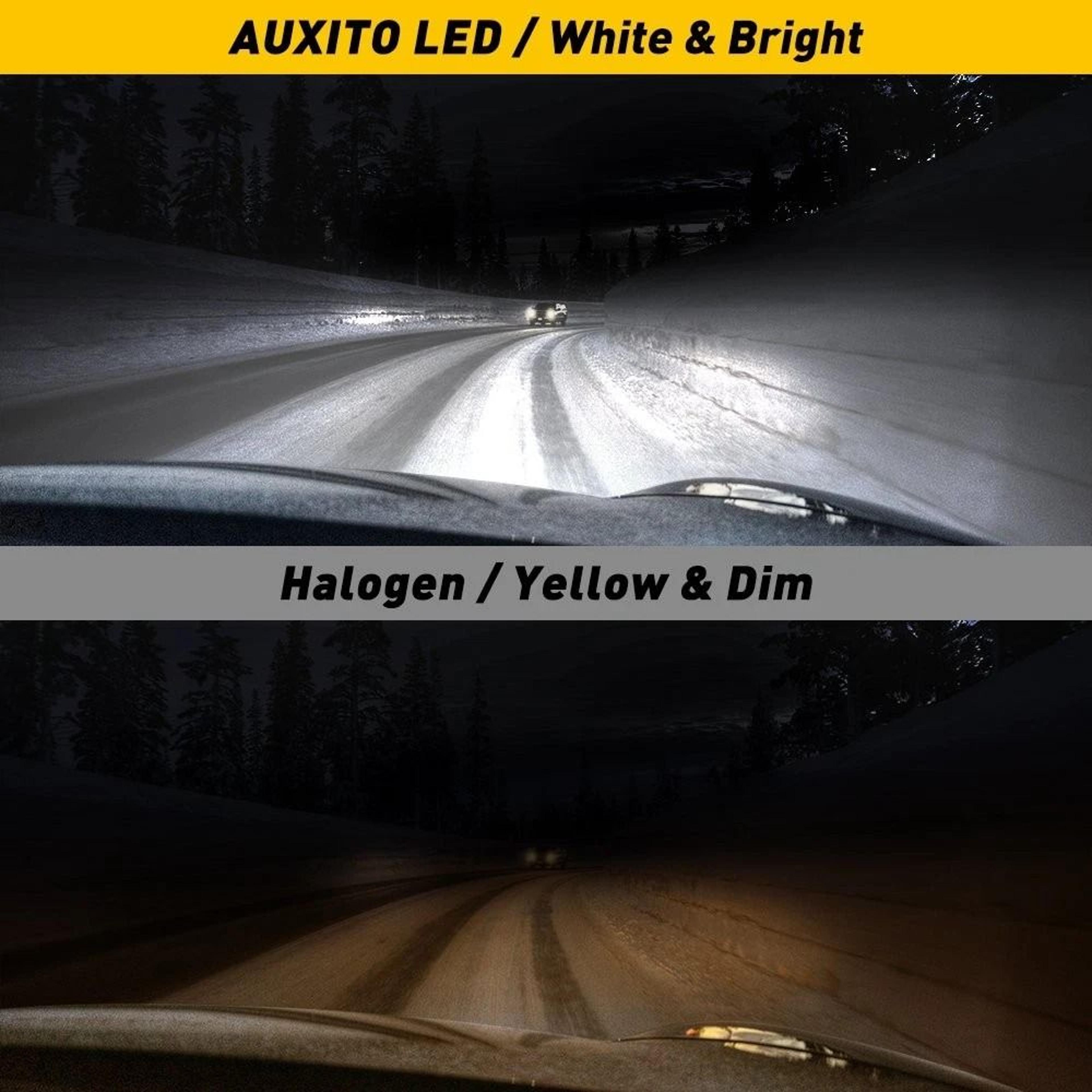 Super Bright LED Headlight Kit Low Beam Bulb White Waterproof  Weatherproof For Harsh Conditions 5