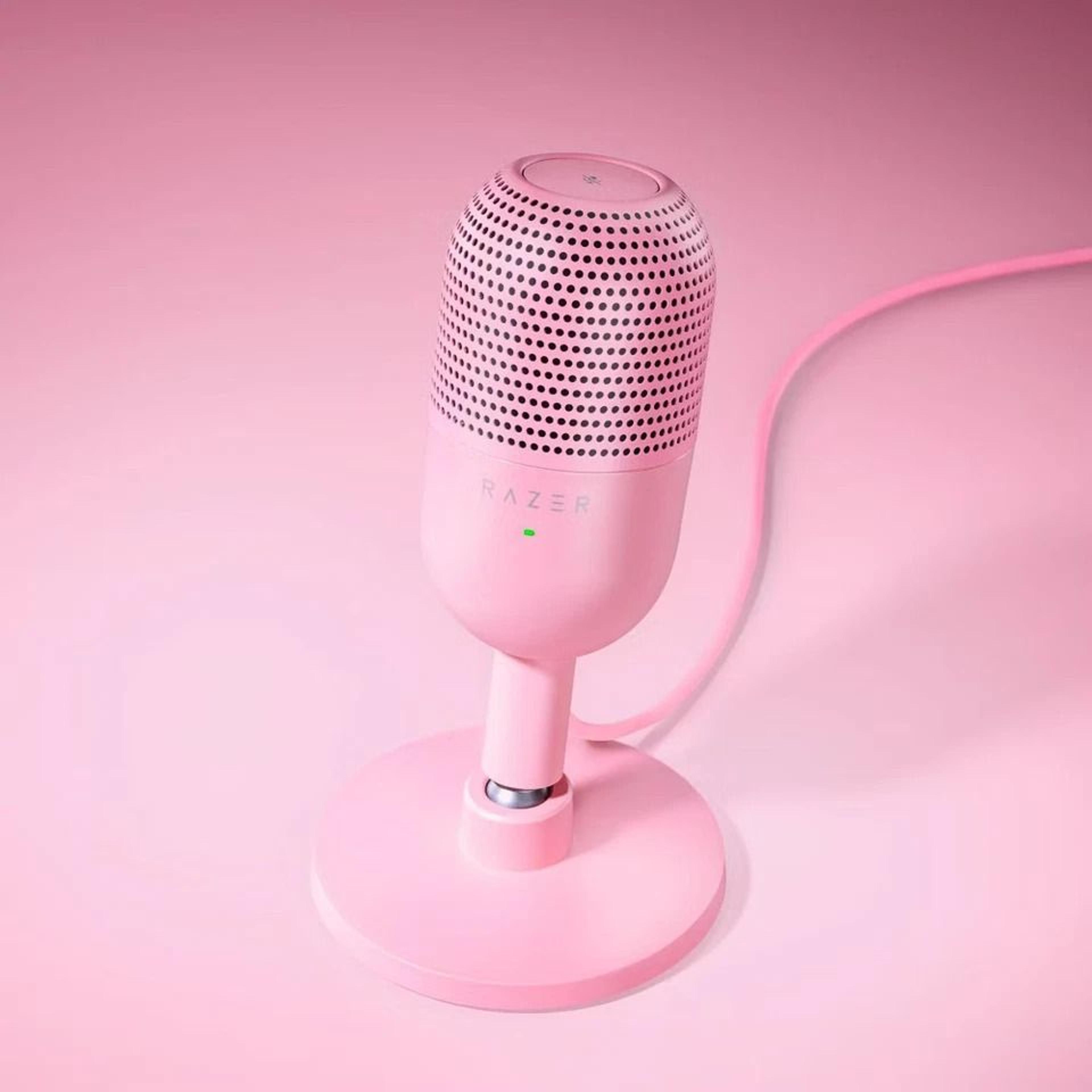 Seiren Mini Ultra Compact USB Microphone Quartz Edition PlugandPlay Advanced Customization Shock Ab 3