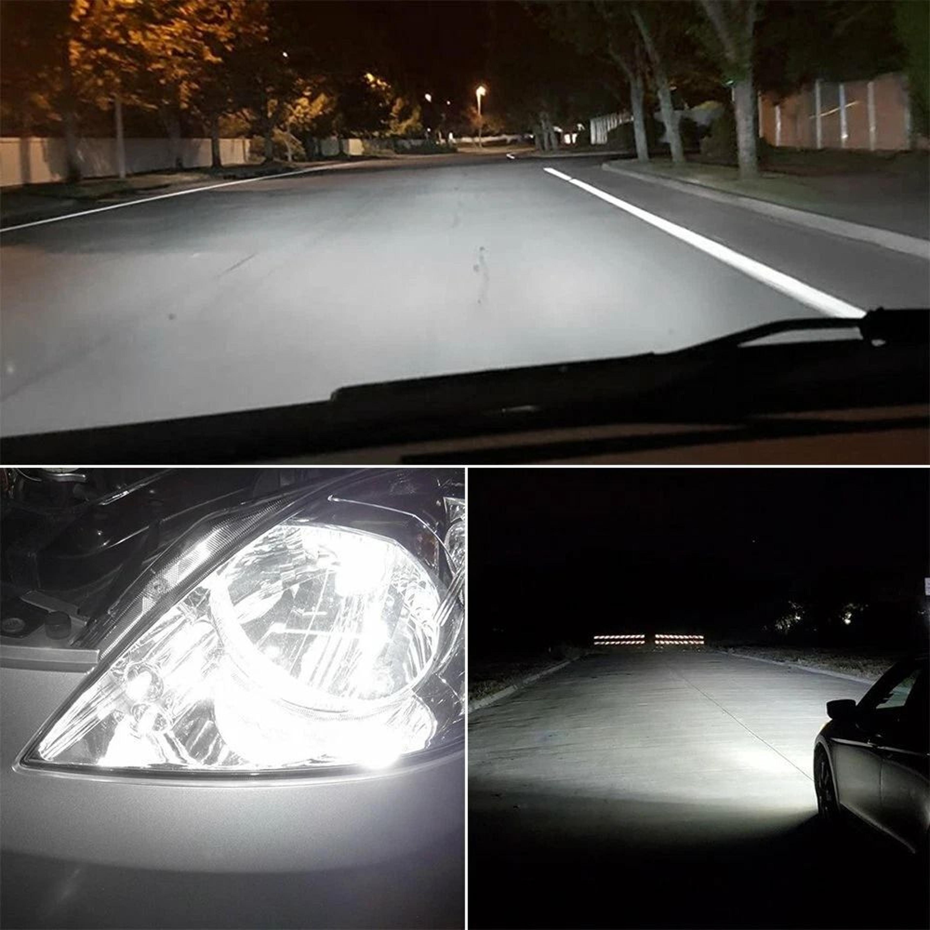 Super White LED Headlight Bulb Conversion Kit High Low Beam LED Xenon White For Car Truck 9