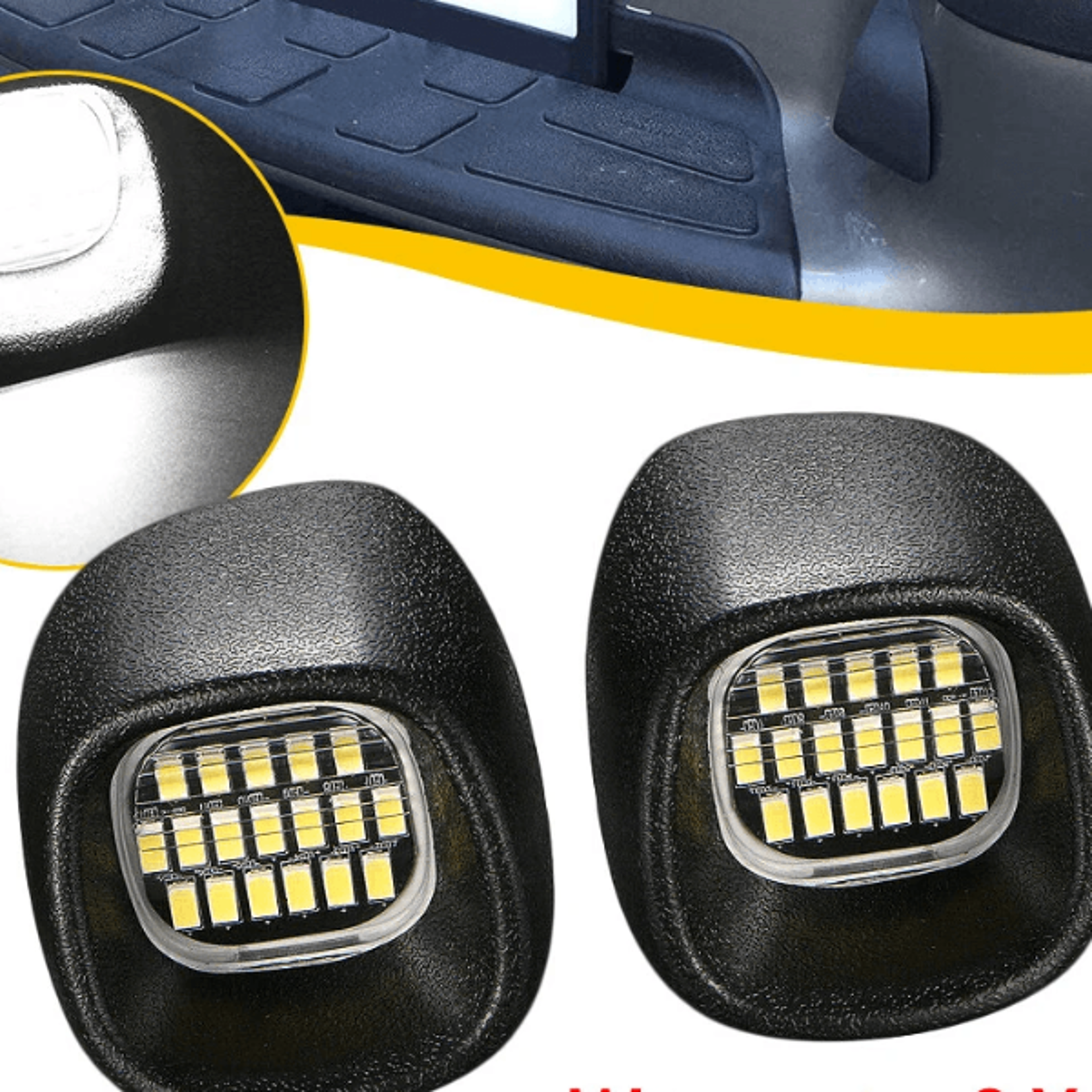 high power smd led license plate light, 18 leds, energy efficient, sonoma blazer led light tag lamp, easy plug and play