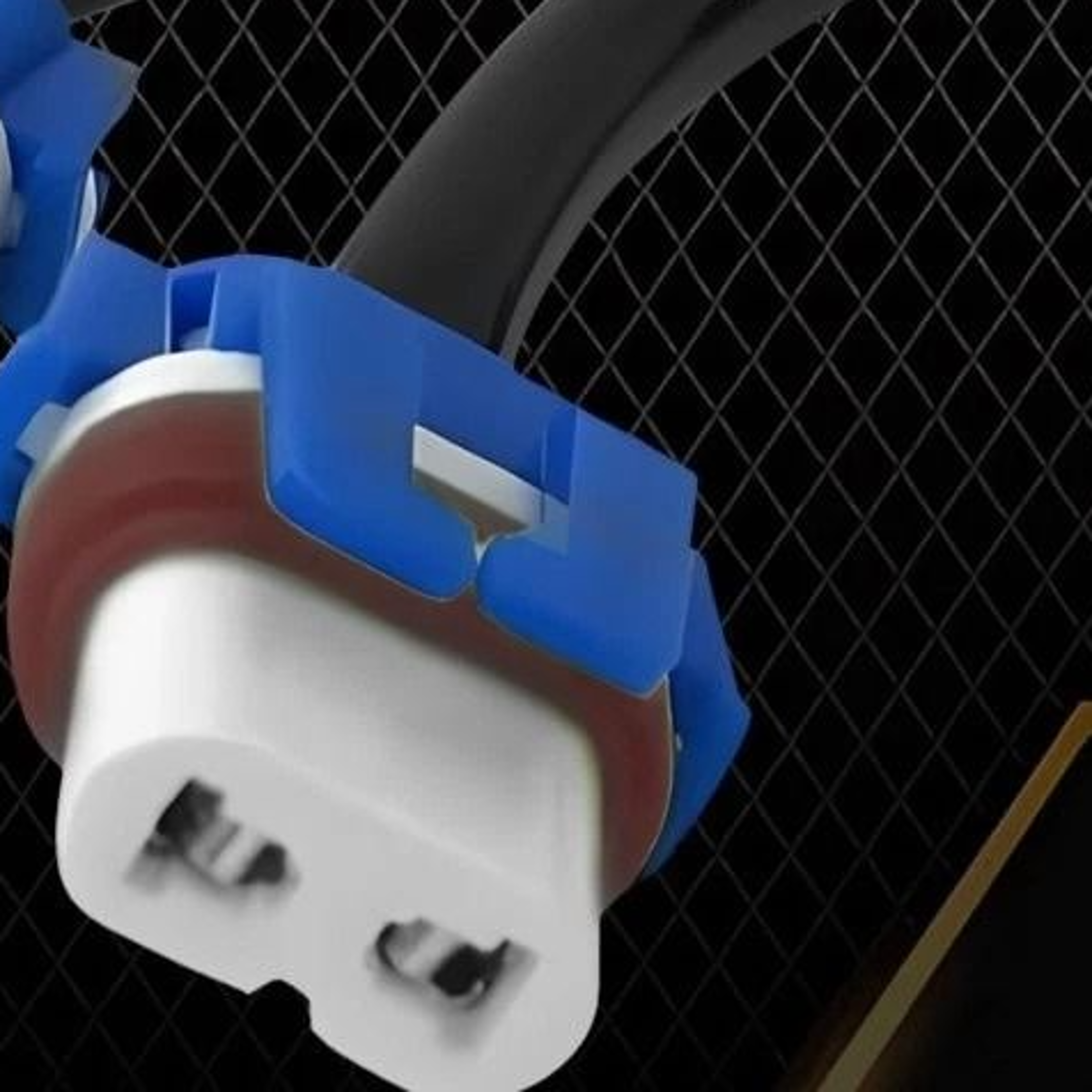 two harness headlight adapter, conversion wire to two, flexible & compact, high-quality copper wire
