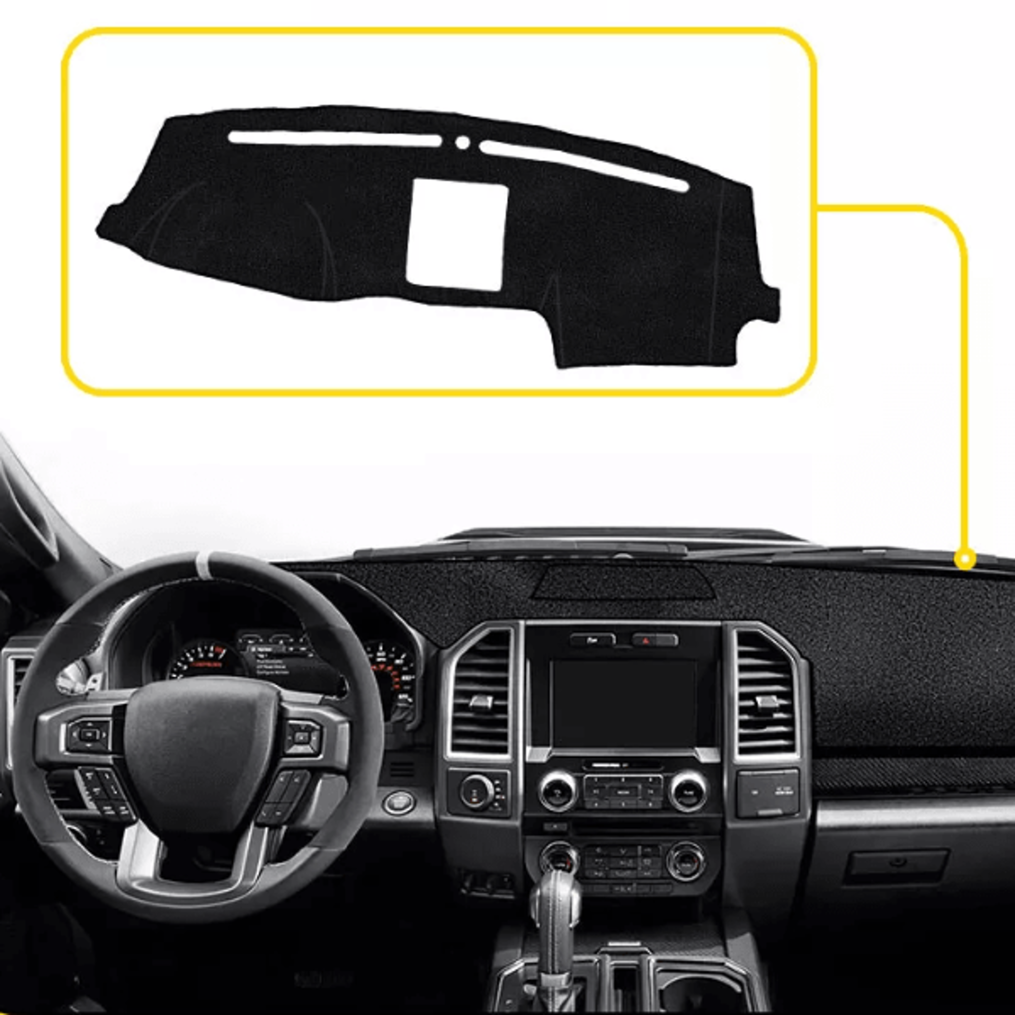 nozzle cover cap for headlight washer, dashboard mat, black dash cover fits your car, durable dash protection