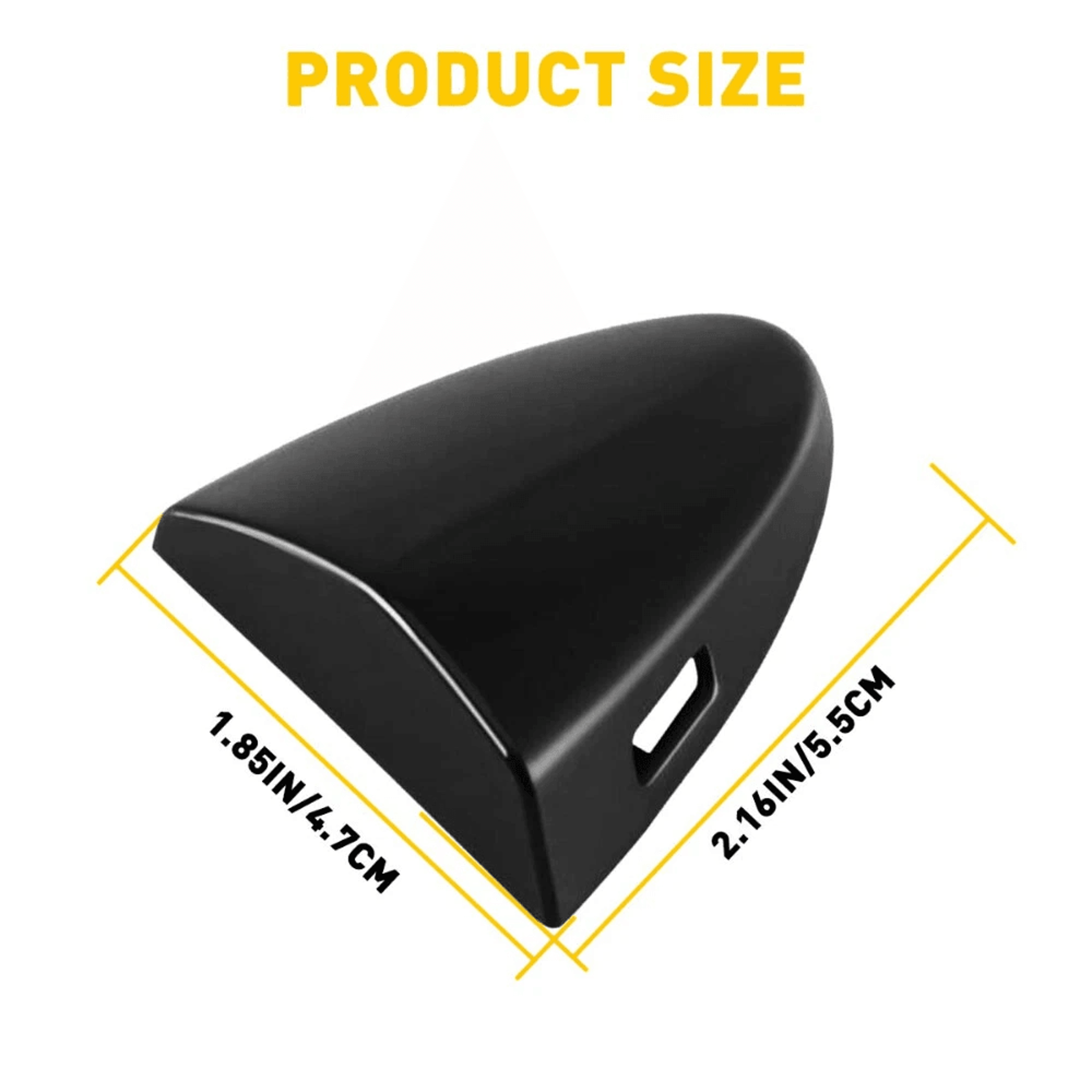 Black Driver Exterior Door Handle Cover HighQuality Custom Fit For Easy Installation Upgrade Your V 4