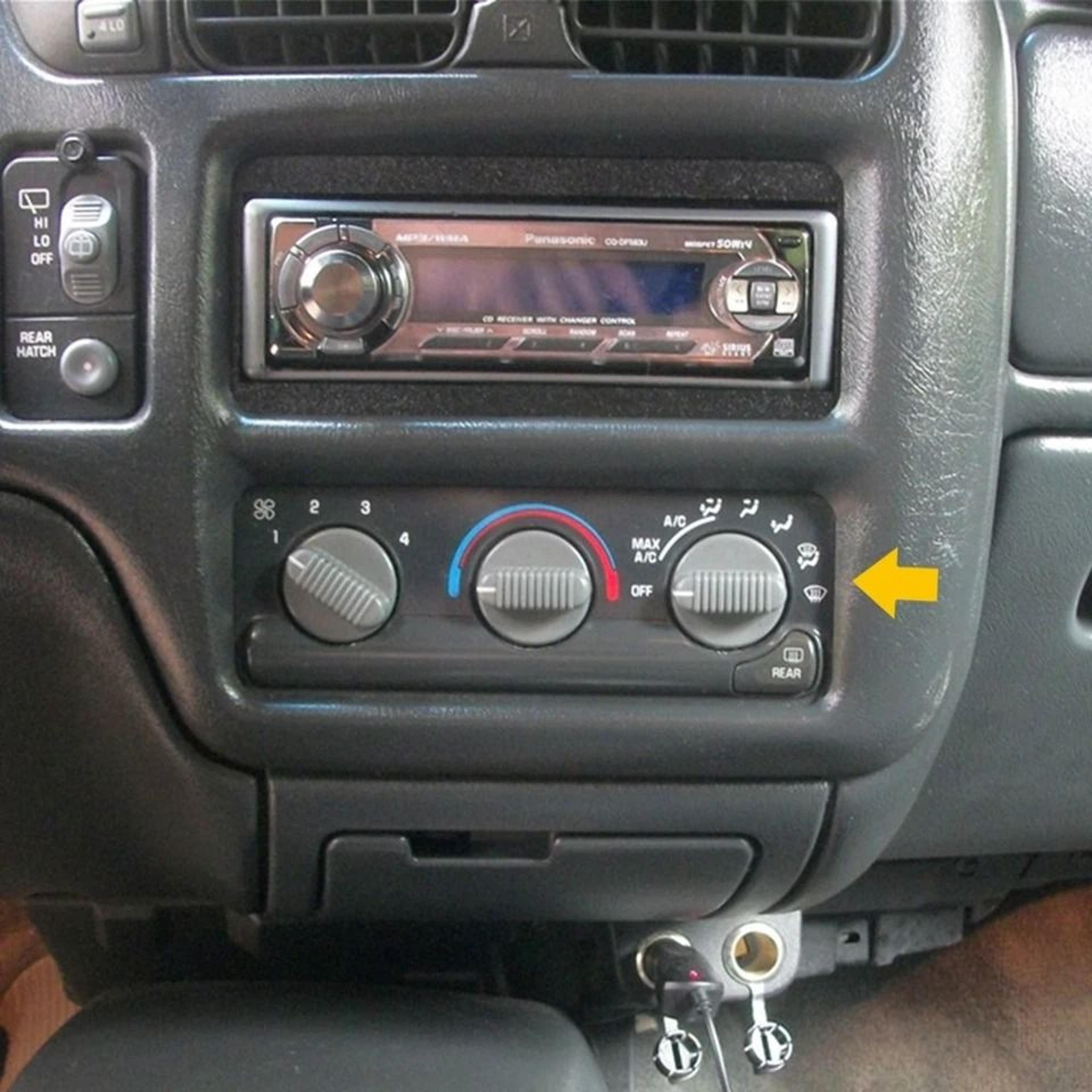 valve control knob for ac heater, compatible with gmc cadillac escalade