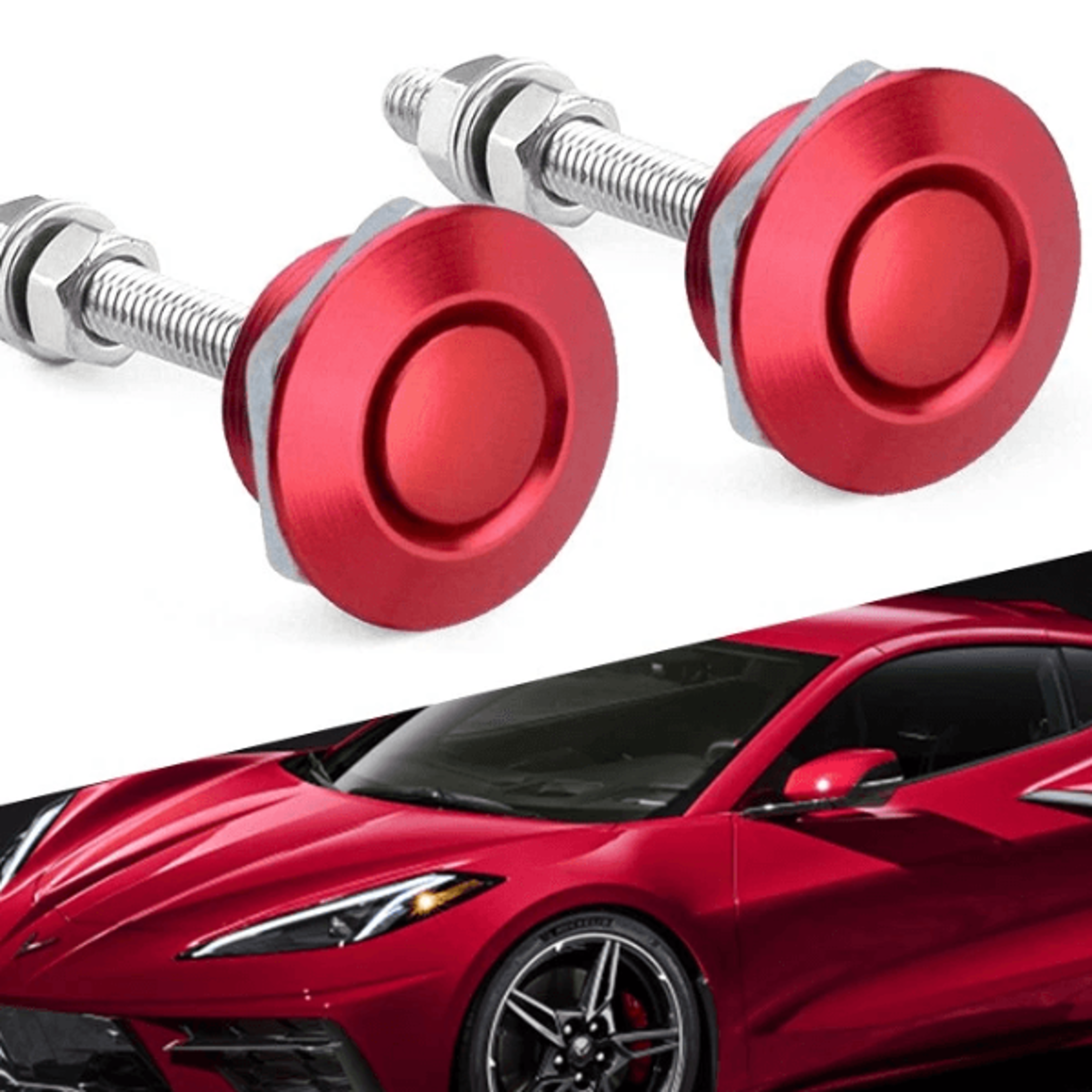 quick release hood, universal push button, car bumper latch, bonnet pins lock clip
