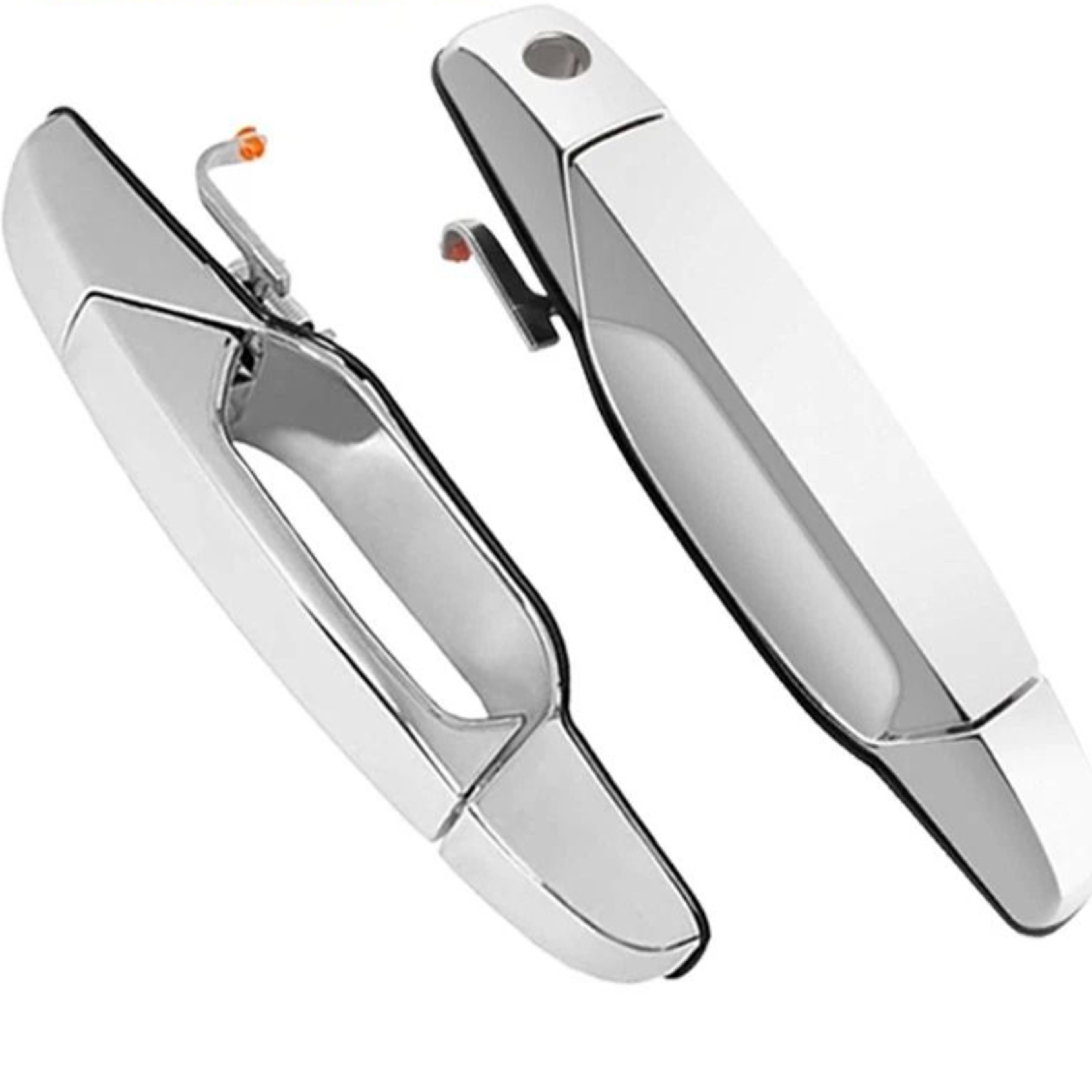 chrome outer door handle front, durable and perfect fit for your car