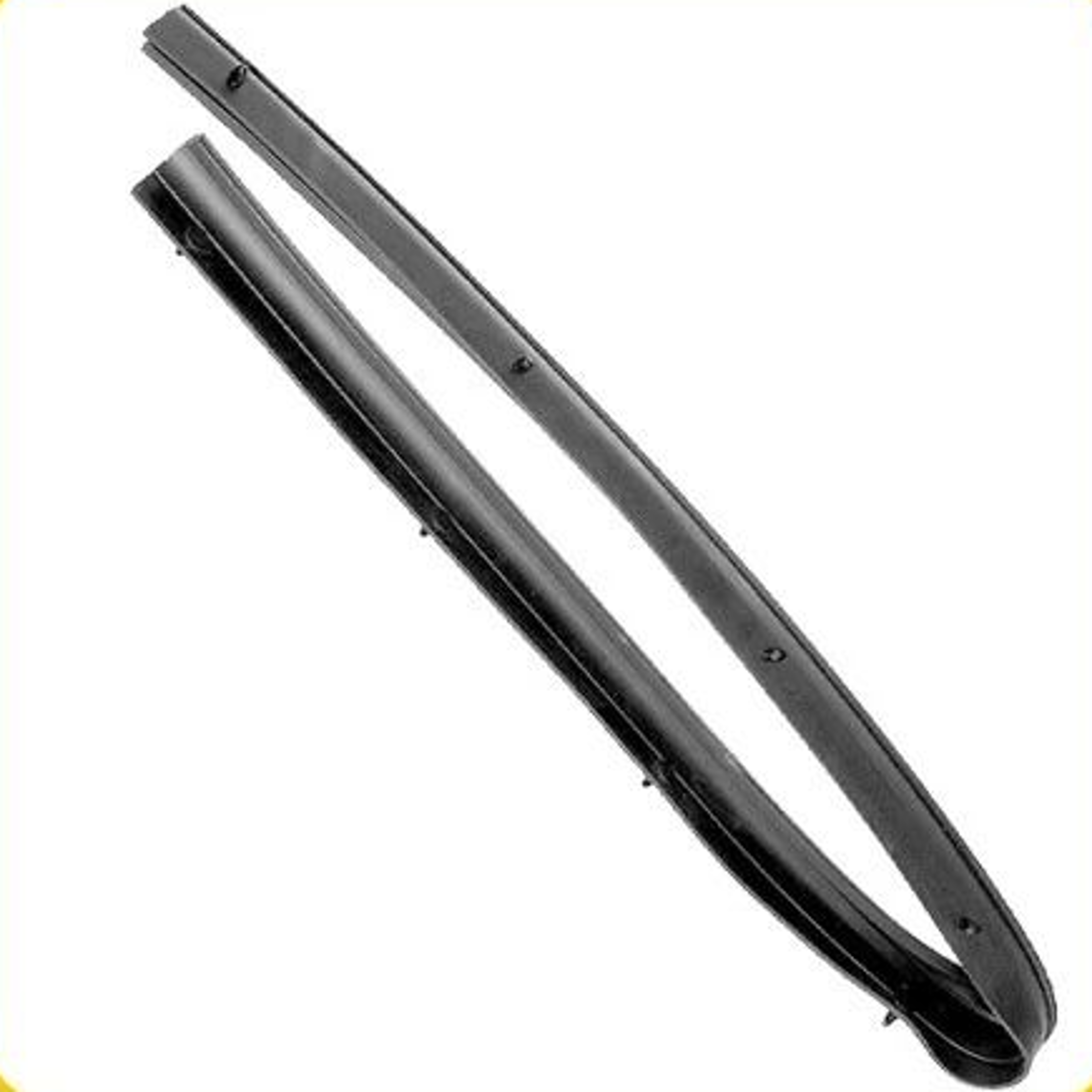 weatherstrip seal for front right left door, leak-proof & durable car seal