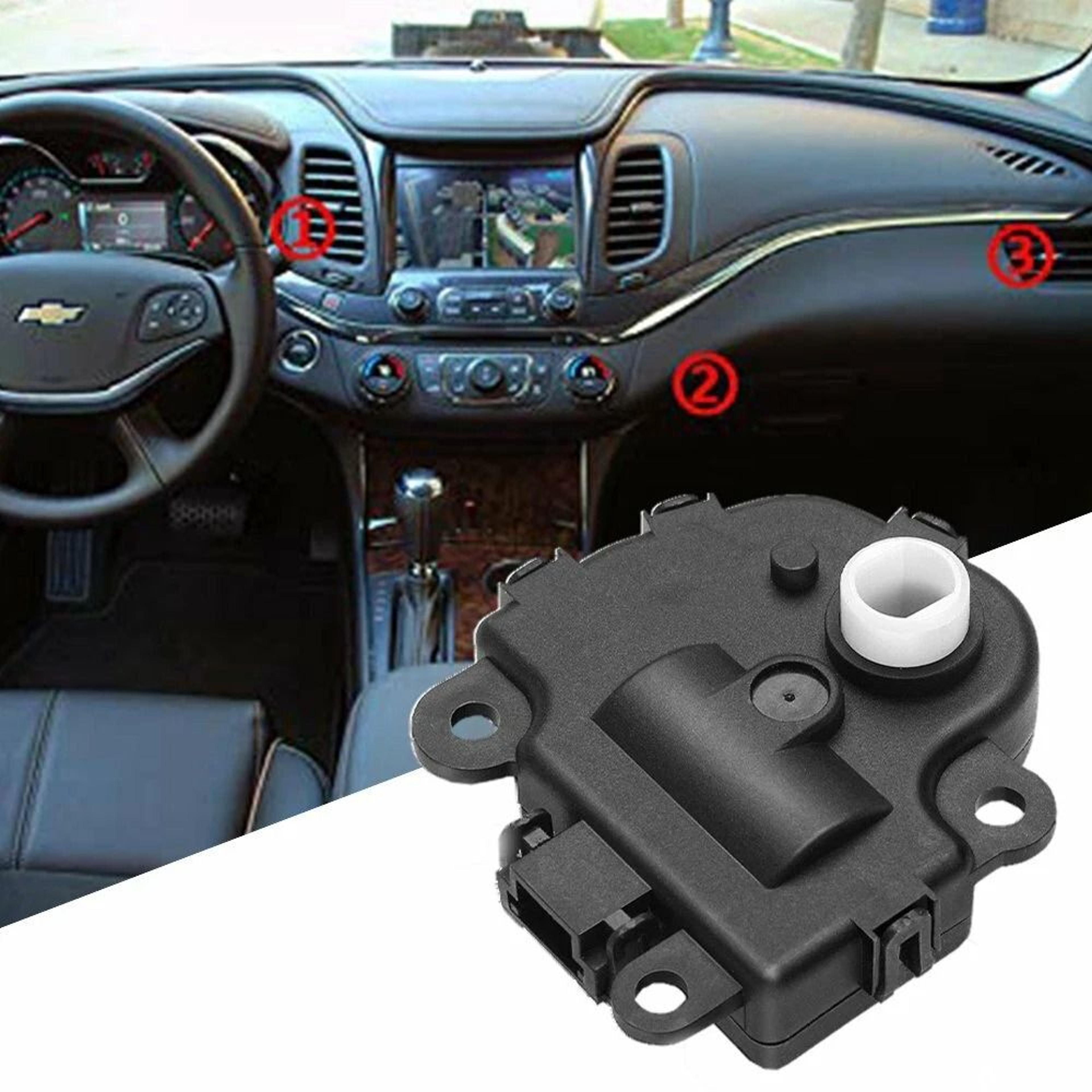 blend door actuator for a/c heater, electrical activation