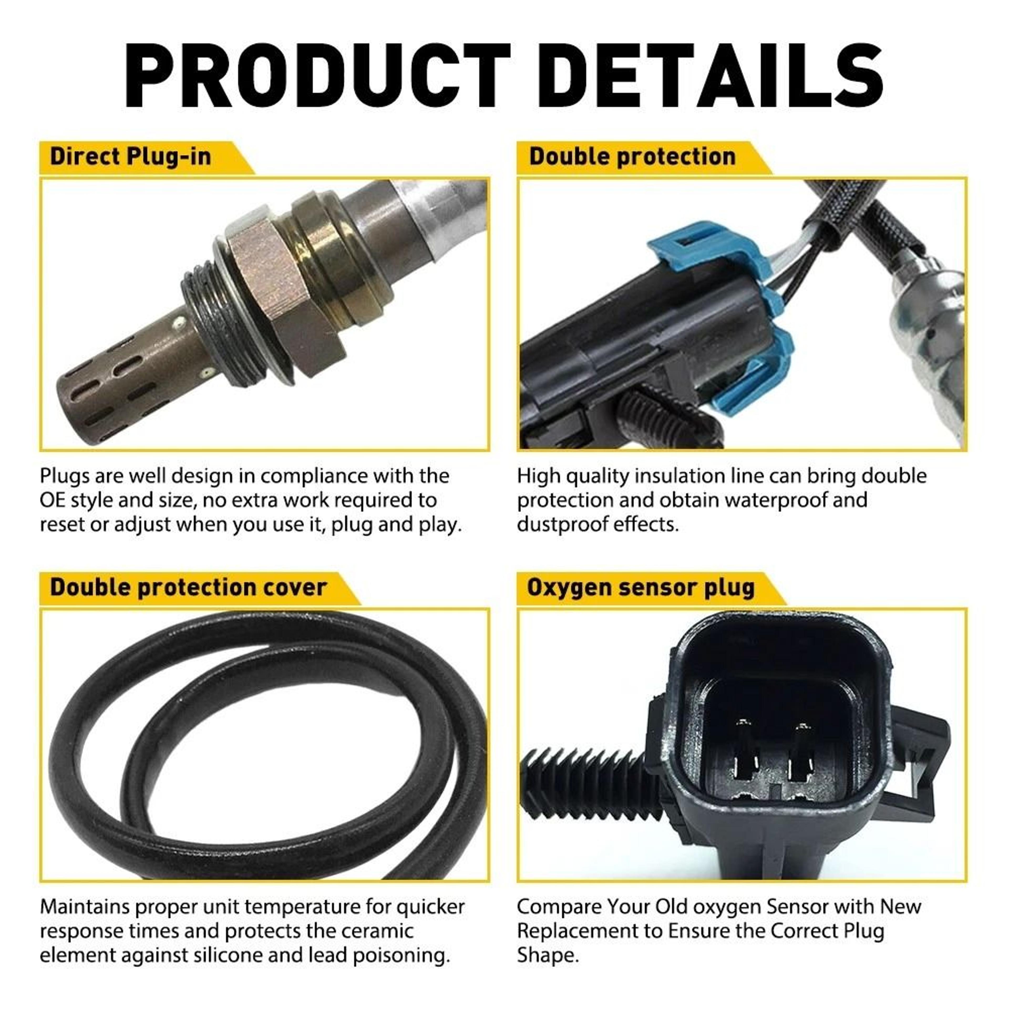 GMC Terrain Oxygen Sensor UpDownstream For Engine Performance And Emission Control 4