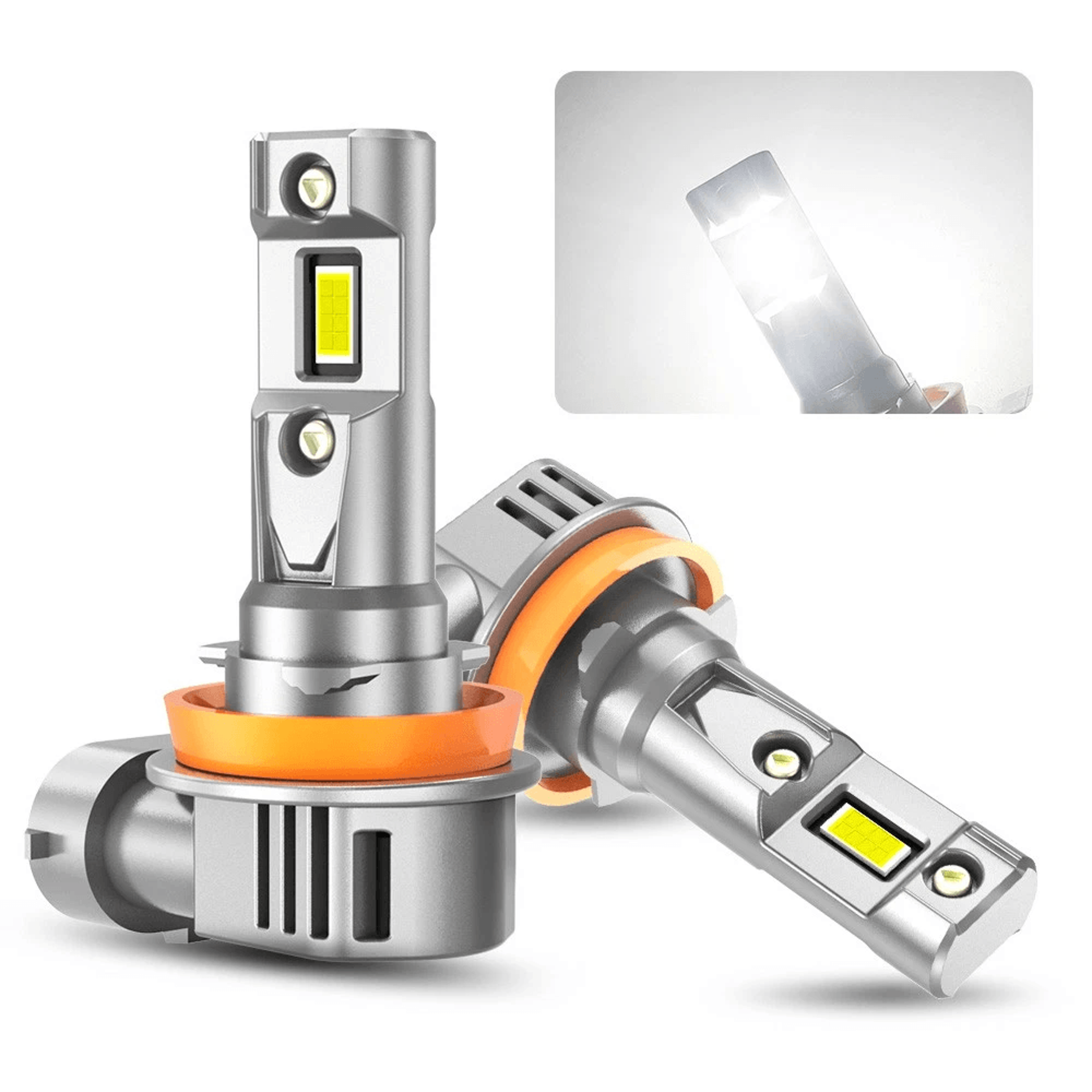 led headlight bulbs, low beam, super bright conversion kit, white