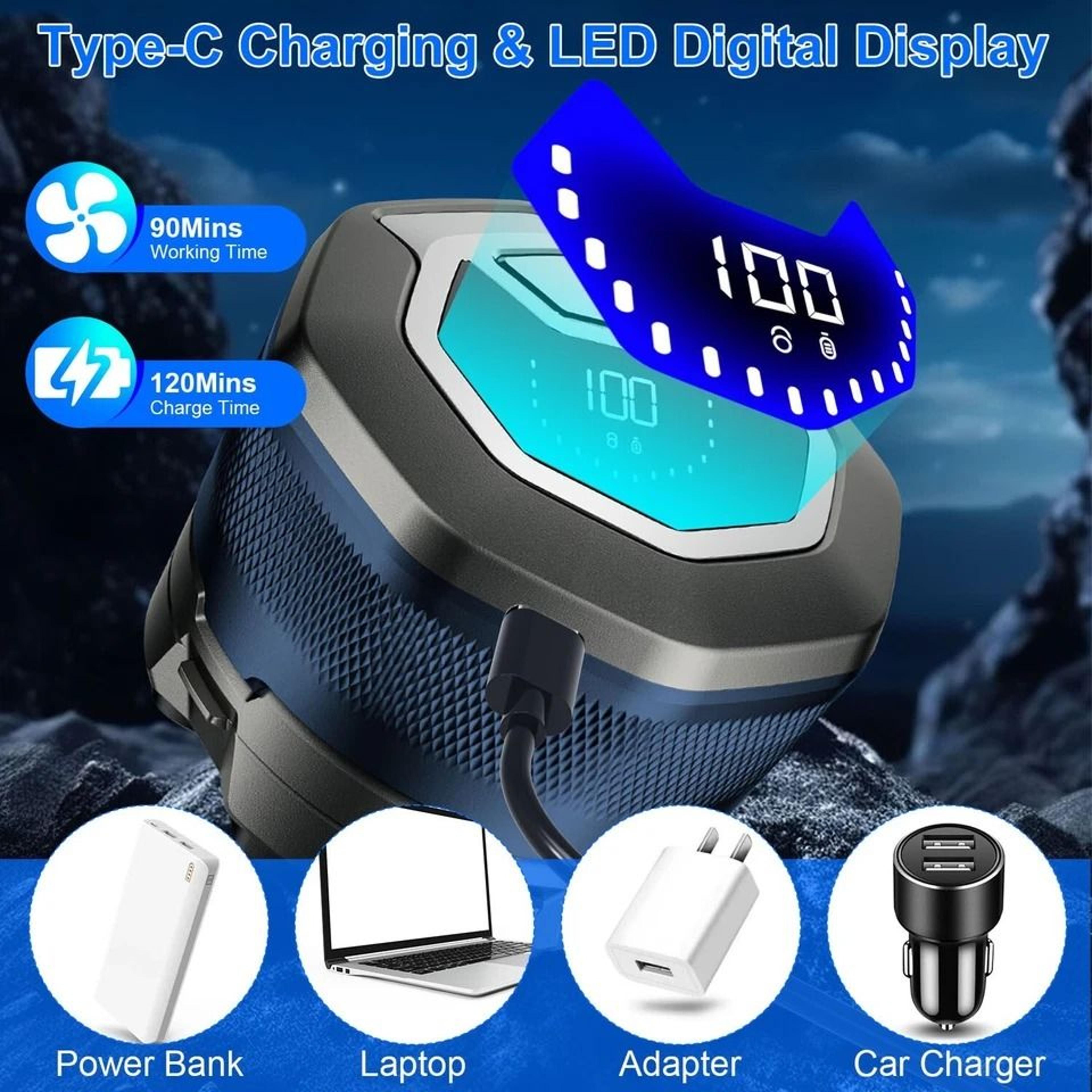 Magnetic Floating Electric Head Shaver Waterproof Razor For Wet Dry Shaving LED Display Fast Chargi 9