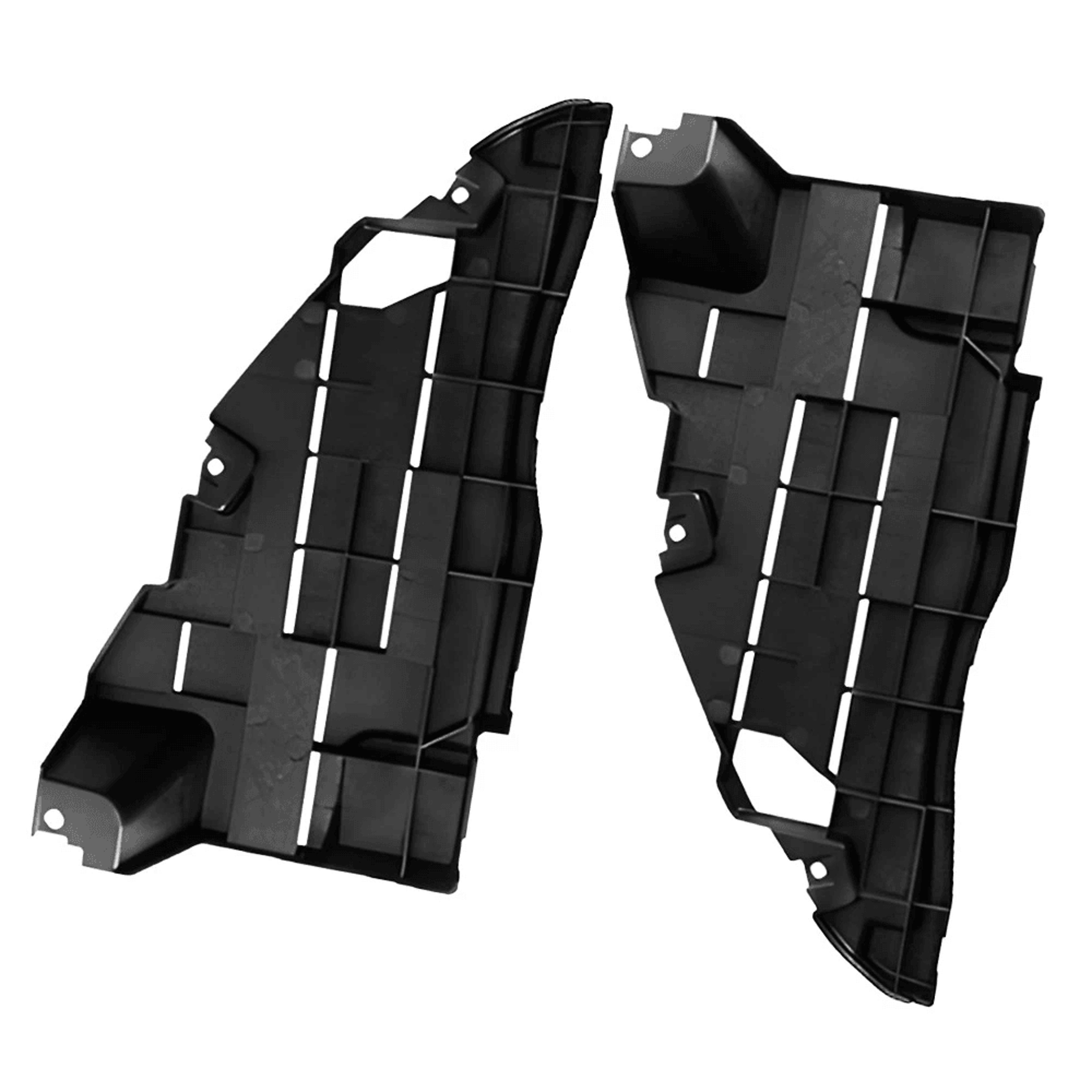 durable bumper trim set for front left and right primed car parts
