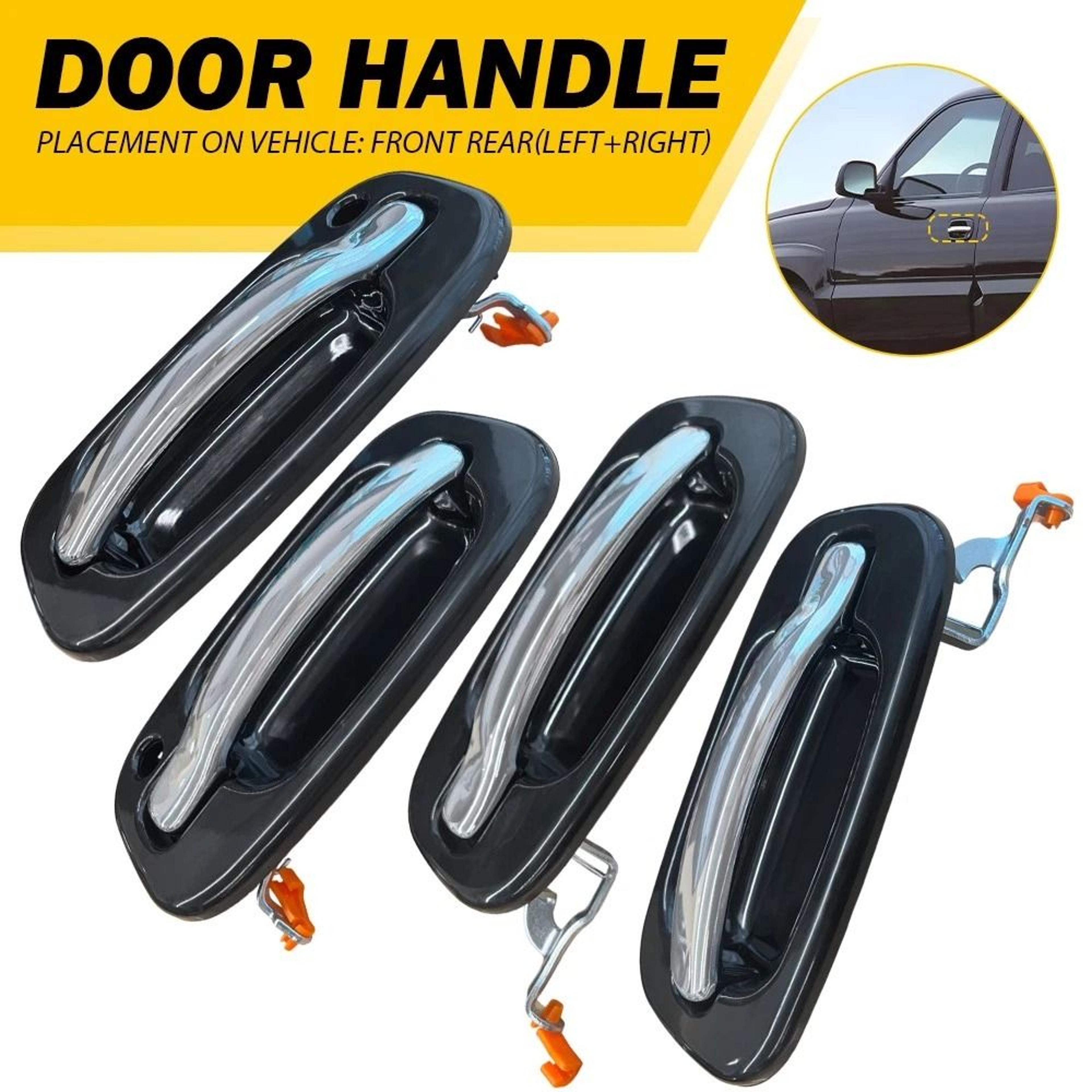 Durable Front Rear Outside Door Handles Set Simple Installation Quality Replacement Parts 11