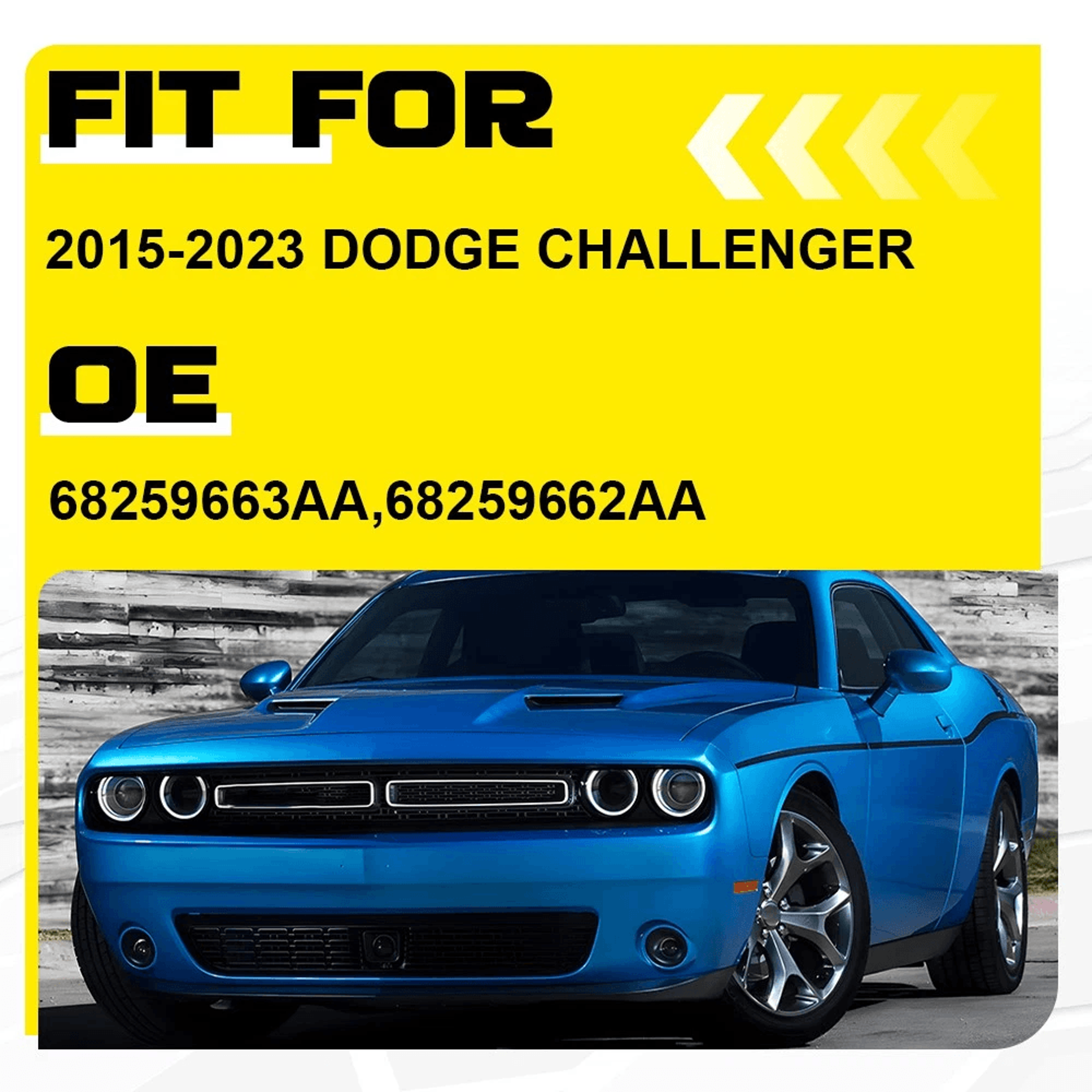 Fog Light Covers Bumper Bezels For Cars ImpactResistant 3
