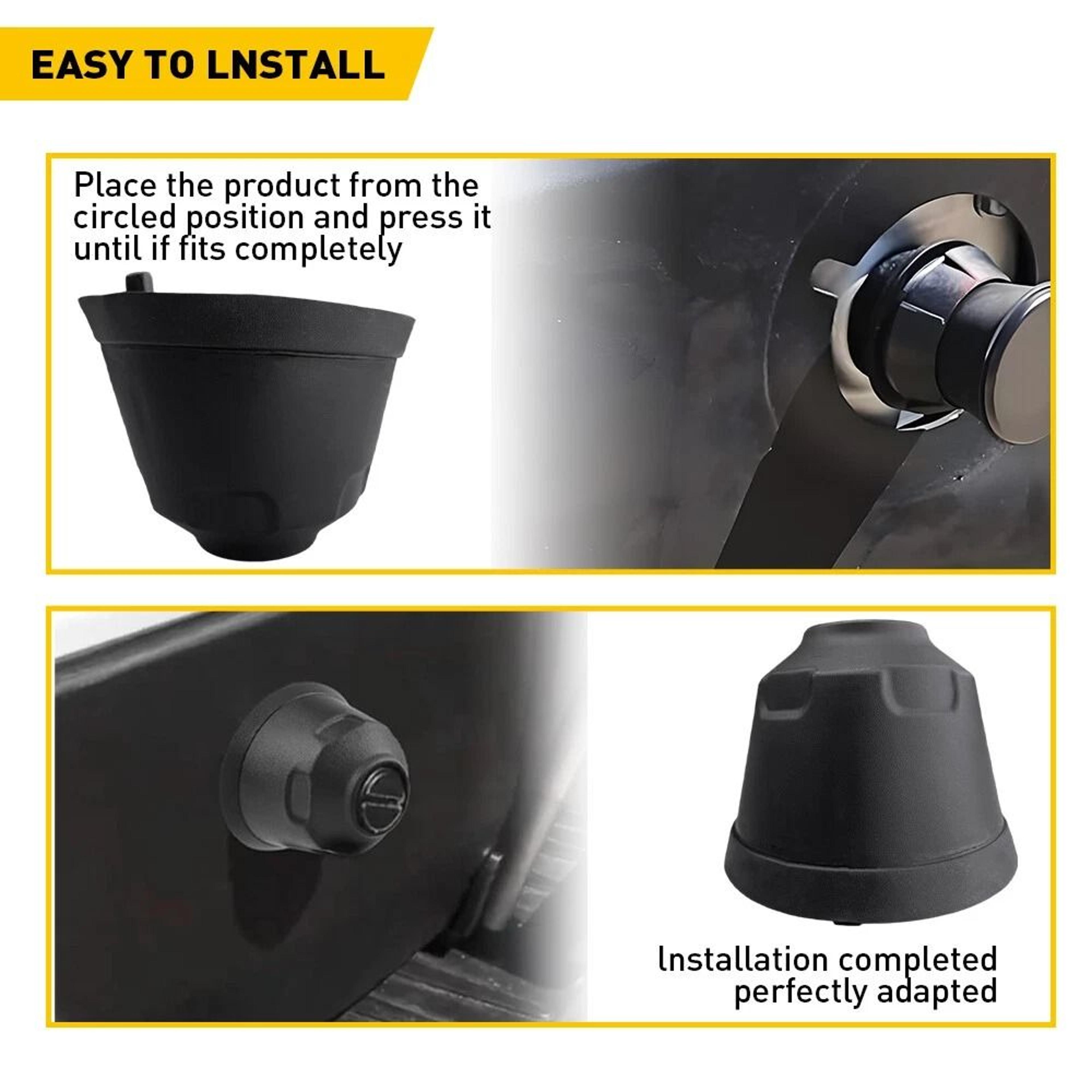 Bumper Door Stop For Rear Cargo Door Magnetic Cover Durable Protection 8
