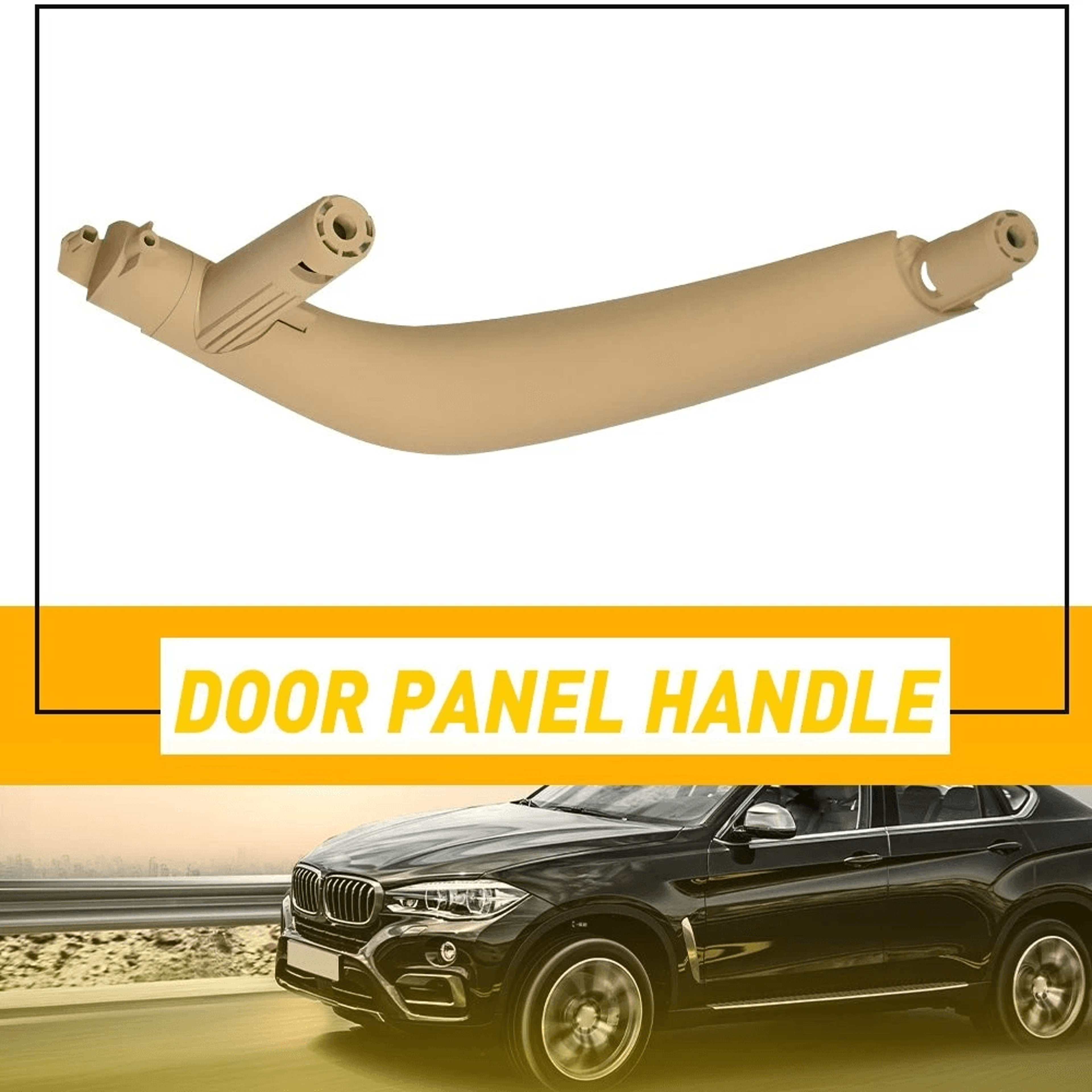 Durable Inner Door Panel Handle Pull Trim Cover Strict Quality Control Perfect Fit 9