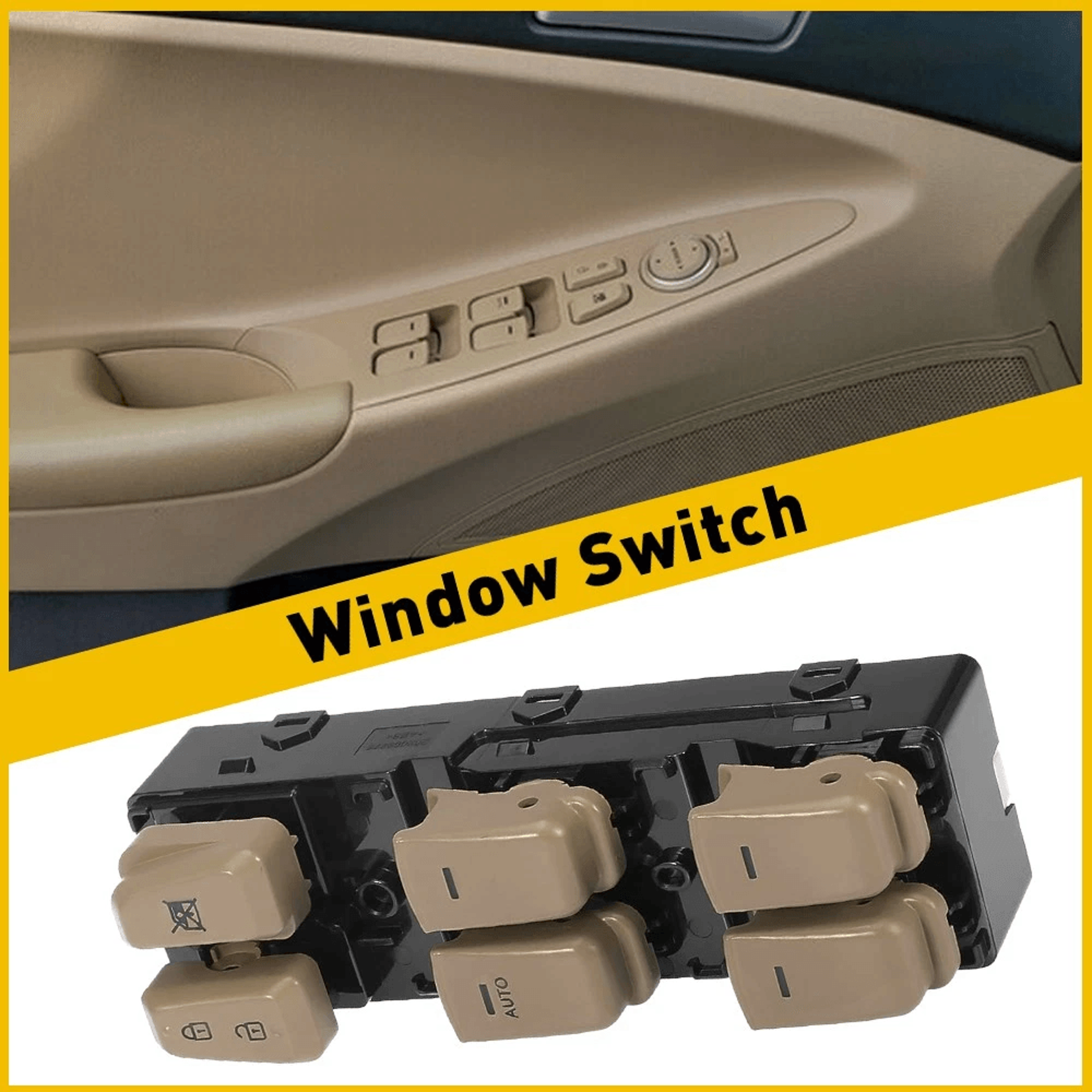 Front Left E Master Power Window Switch 1