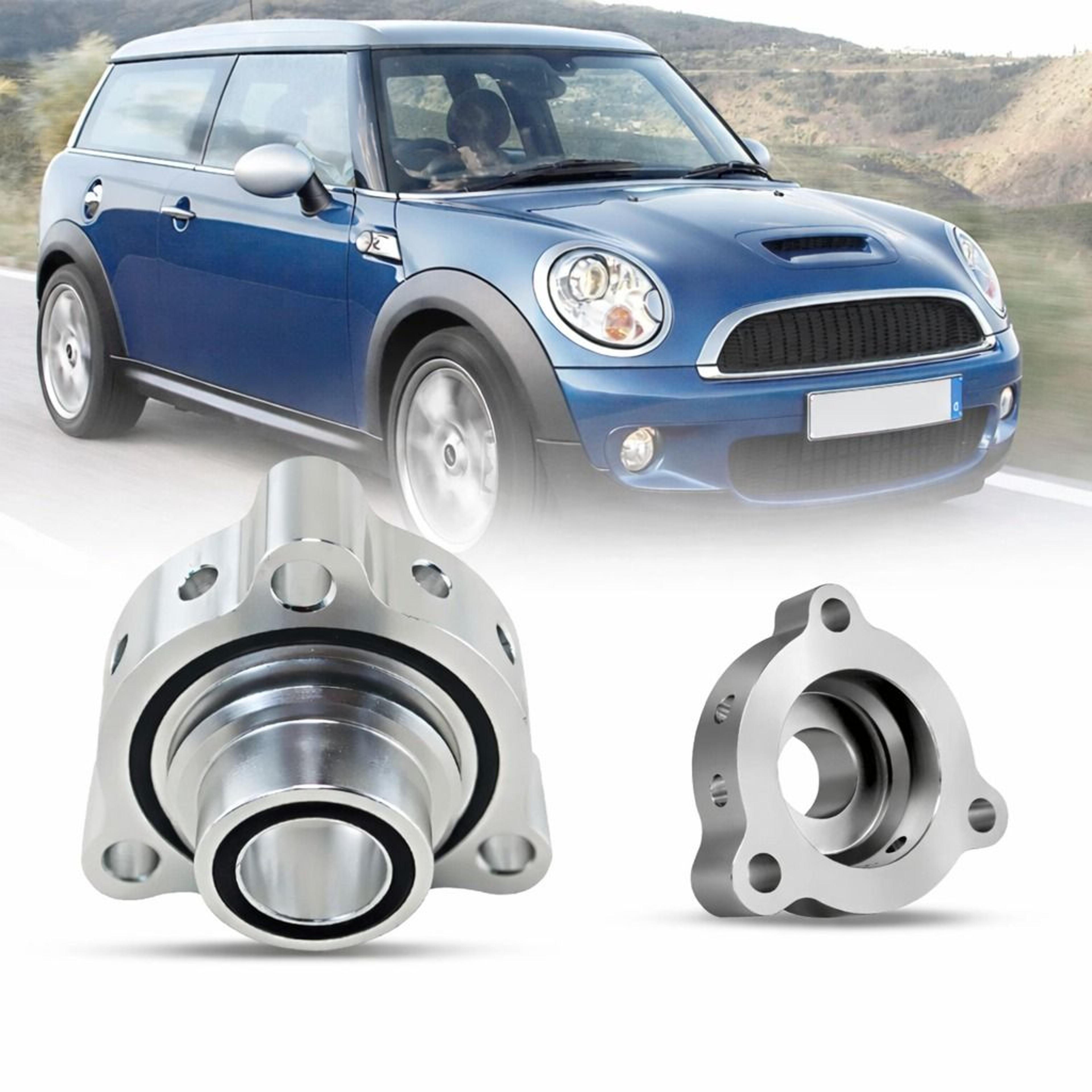 turbo spacer plate, silver bov blow off valve adapter, boost vent plate, tight seal gasket, anti oxidation