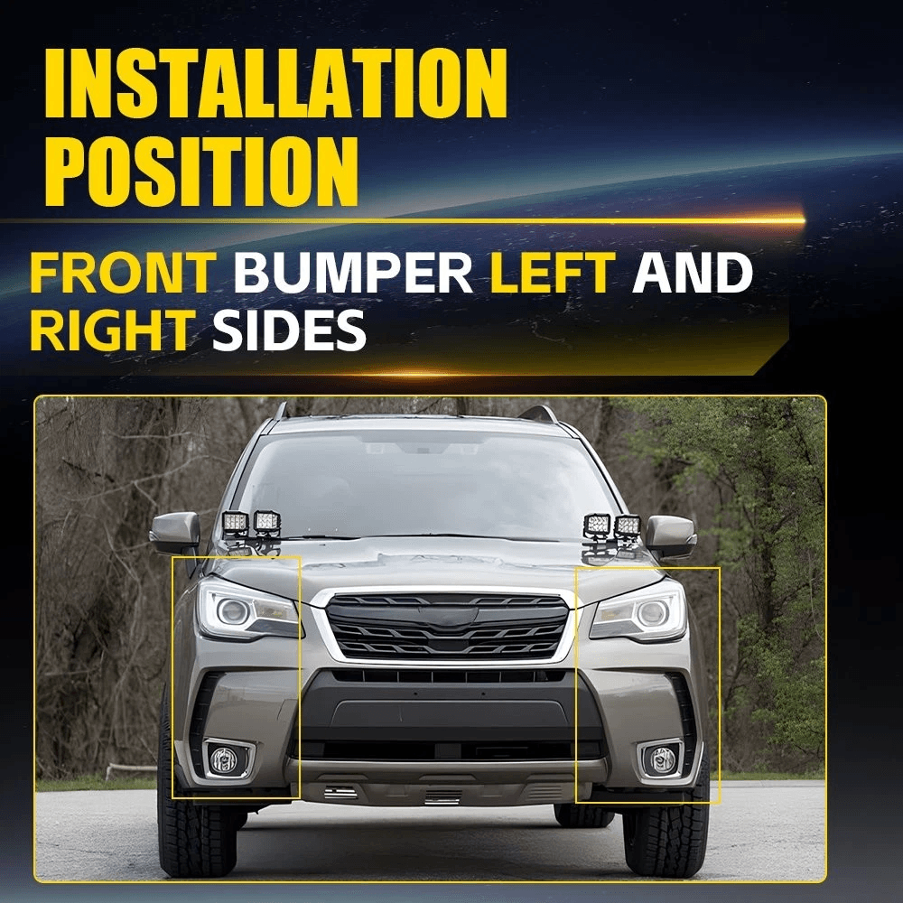 Front Bumper Bracket Pair Passenger  Driver Side Durable Car Cover Support 3