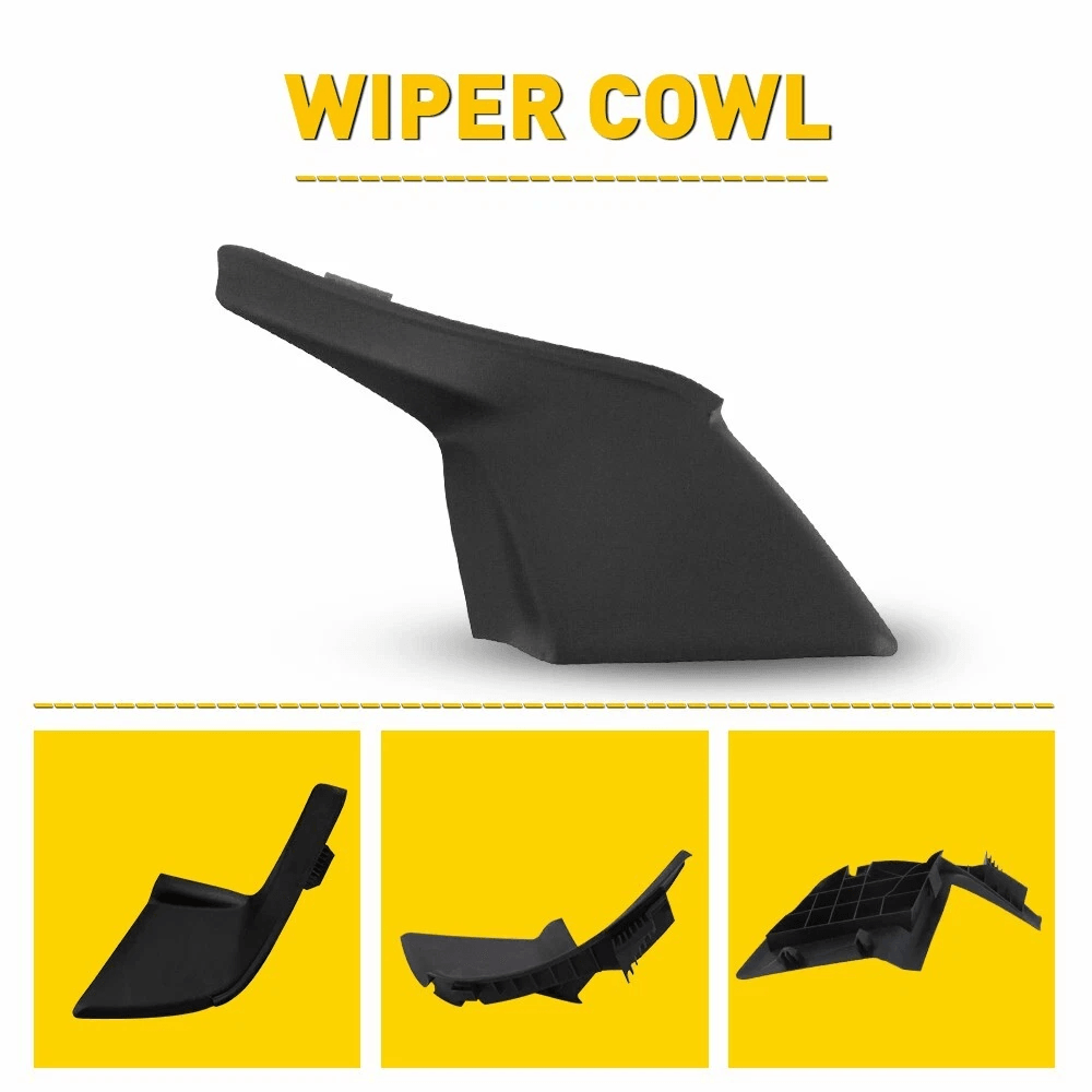 Windshield Wiper Left Driver Side Cowl Cover Trim E Fit 3
