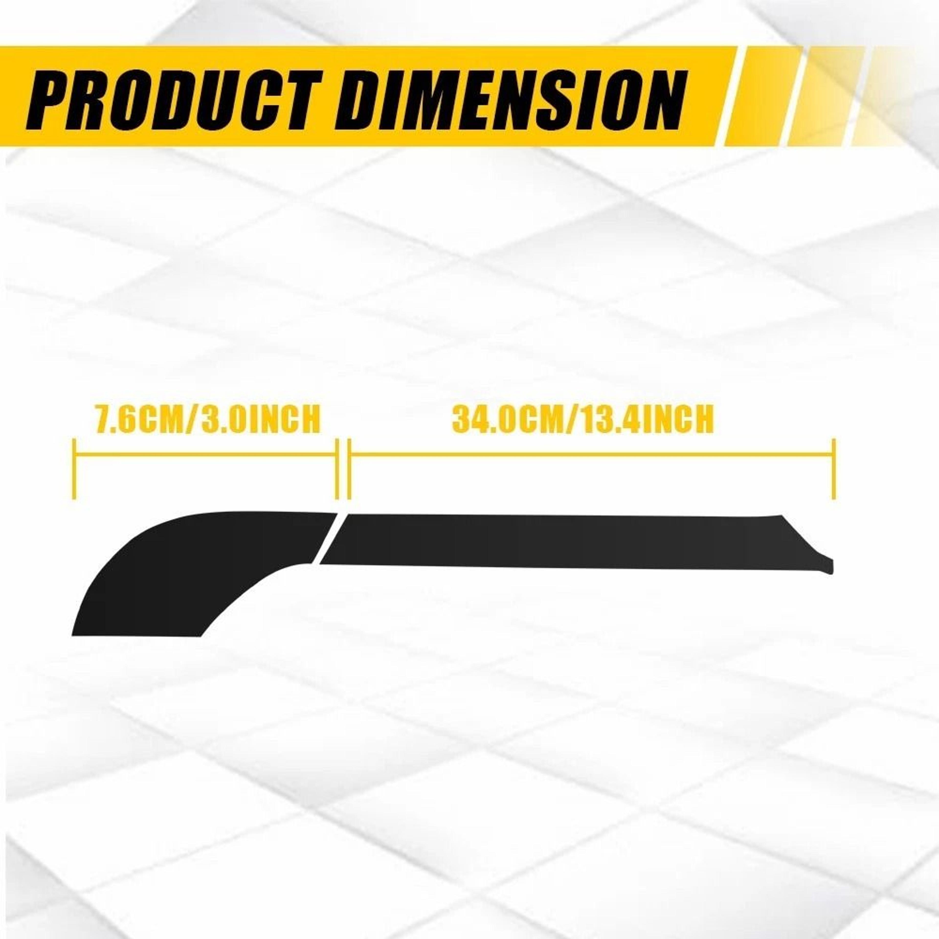 PreCut Vinyl Overlay Tail Light Blackout Tint Durable SelfAdhesive Sticker For Car Taillights Perfe 2